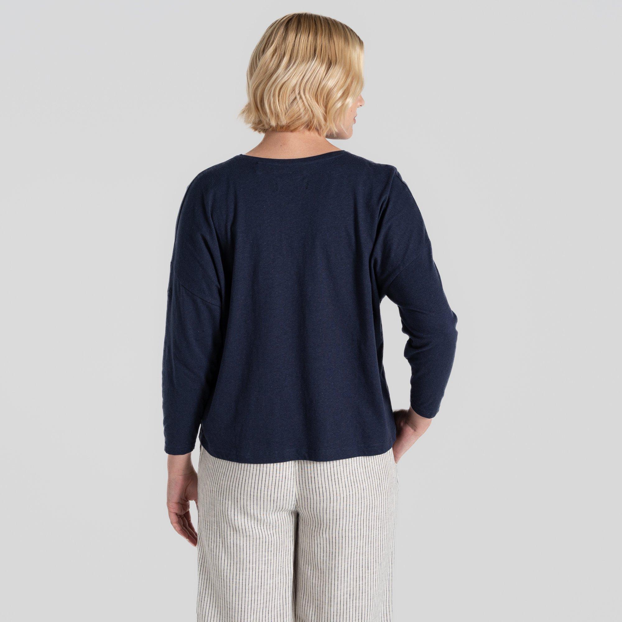 Blauw Marine - Craghoppers - Crag Emere LS Tshirt Ld99 - 2