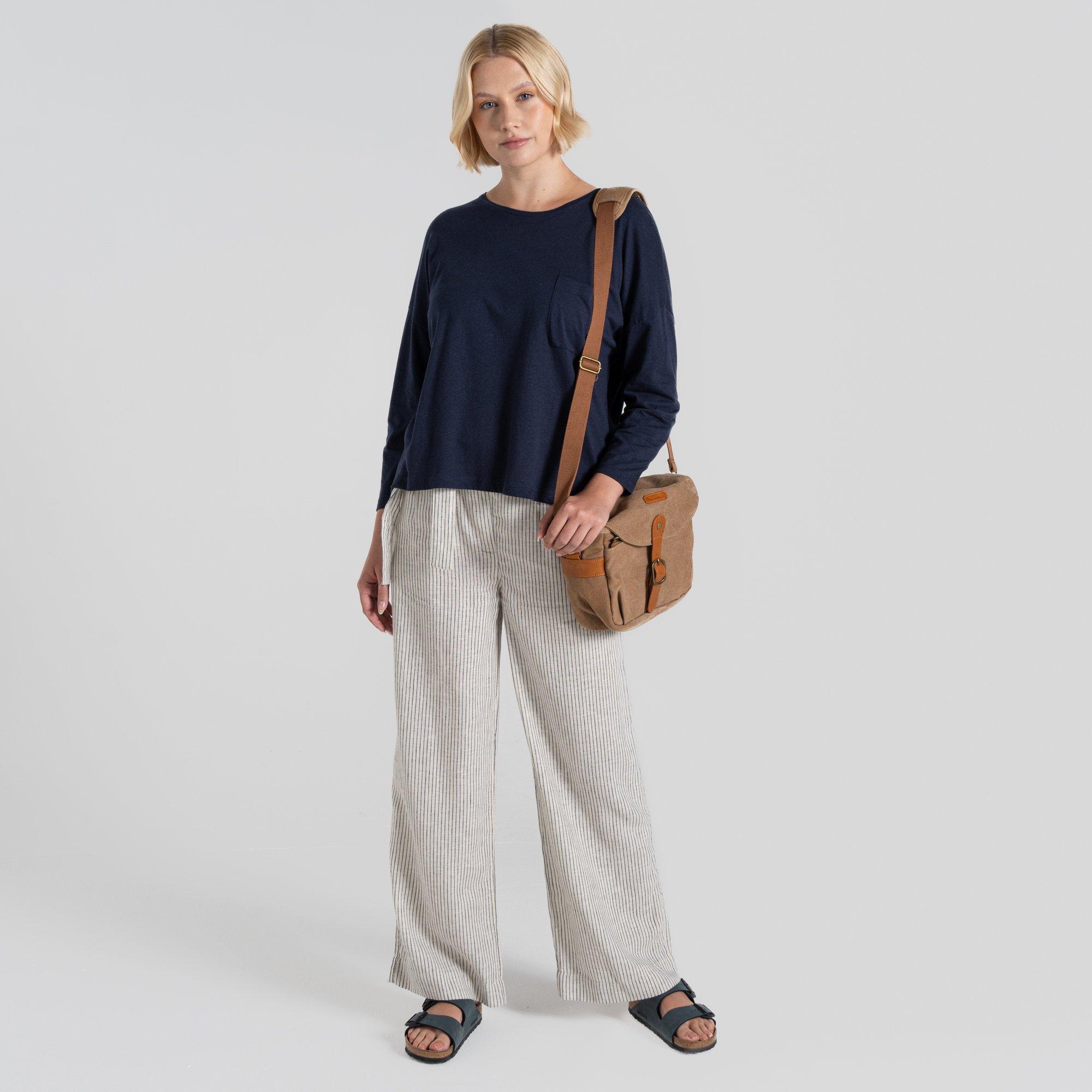 Blauw Marine - Craghoppers - Crag Emere LS Tshirt Ld99 - 3