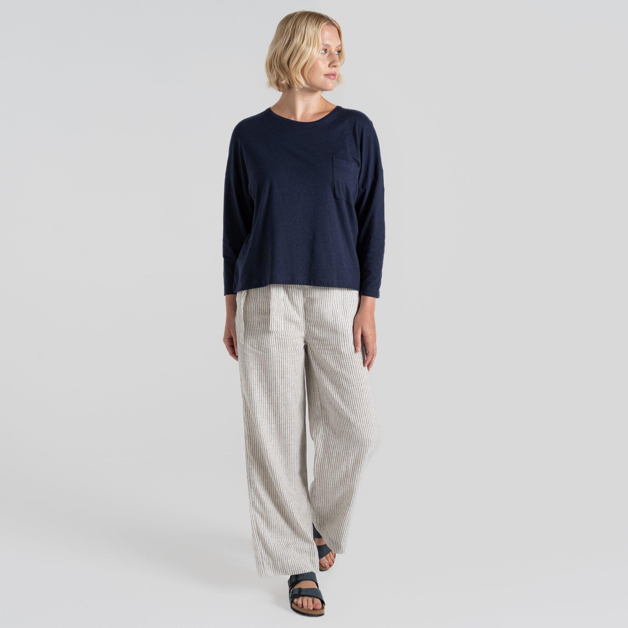 Blauw Marine - Craghoppers - Crag Emere LS Tshirt Ld99 - 6