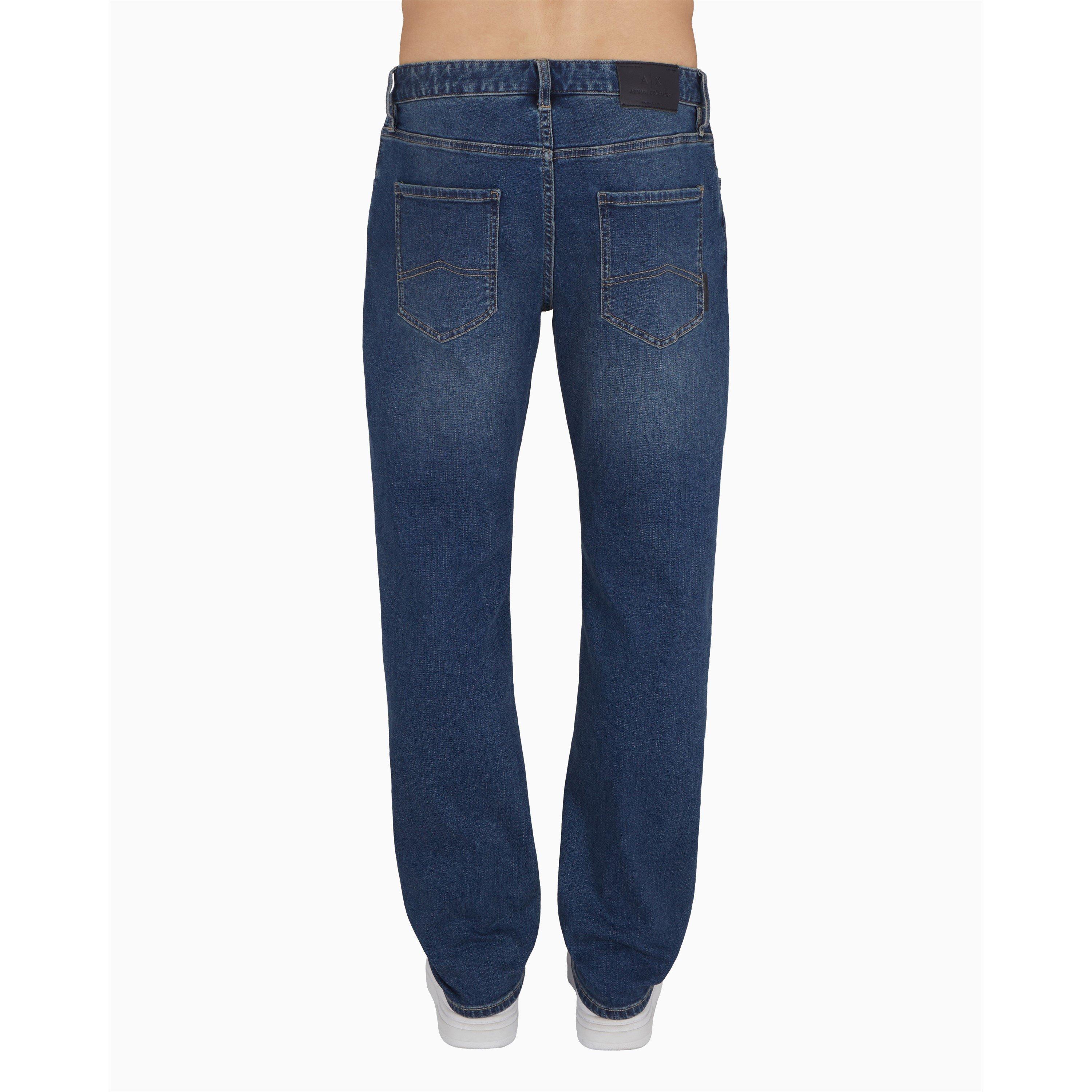 Mid Wash - Armani Exchange - Men's Slim Fit Jeans - 2