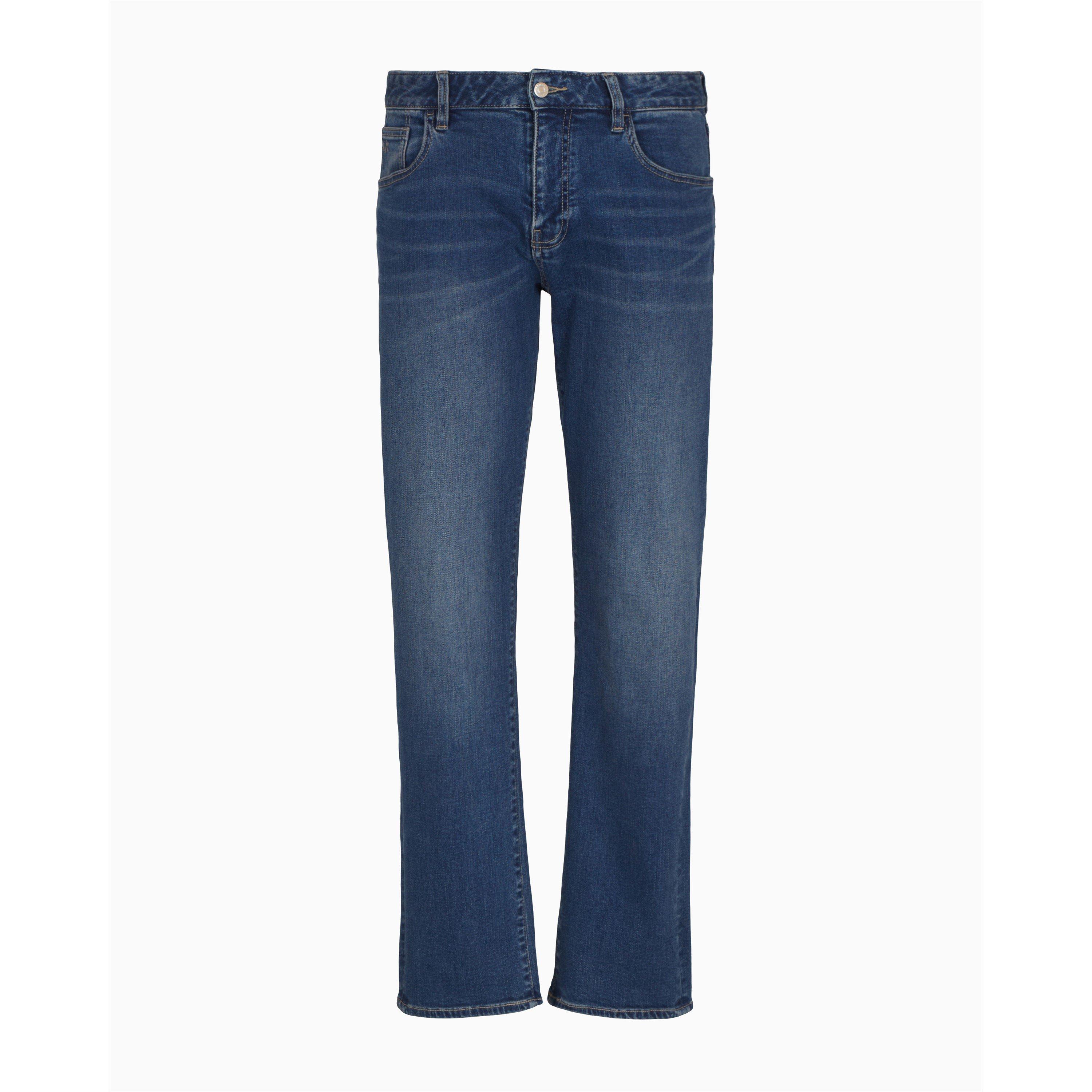 Mid Wash - Armani Exchange - Men's Slim Fit Jeans - 1