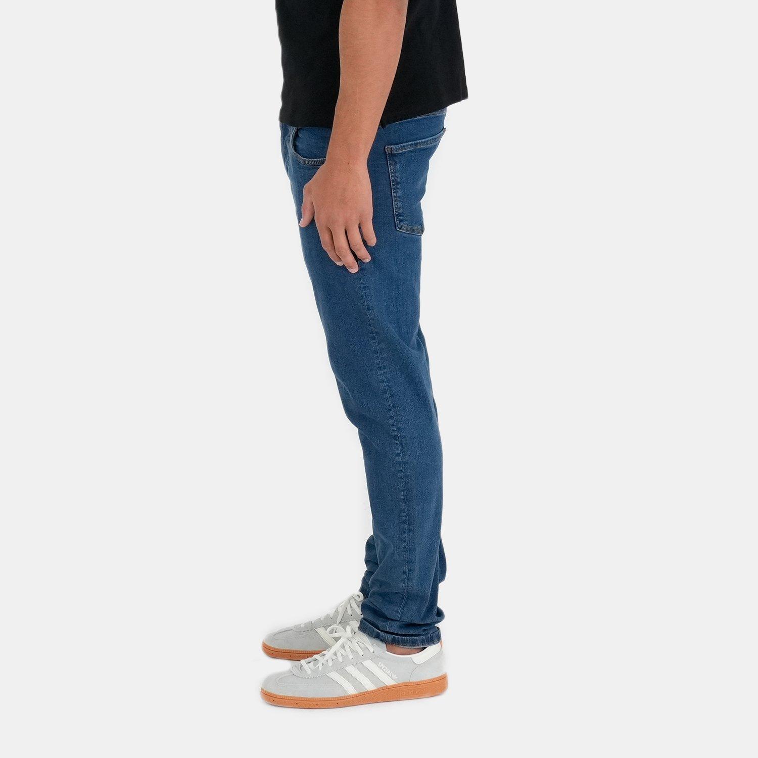 Mid Wash - Peaceful Hooligan - Straight Denim Jeans Mens - 2