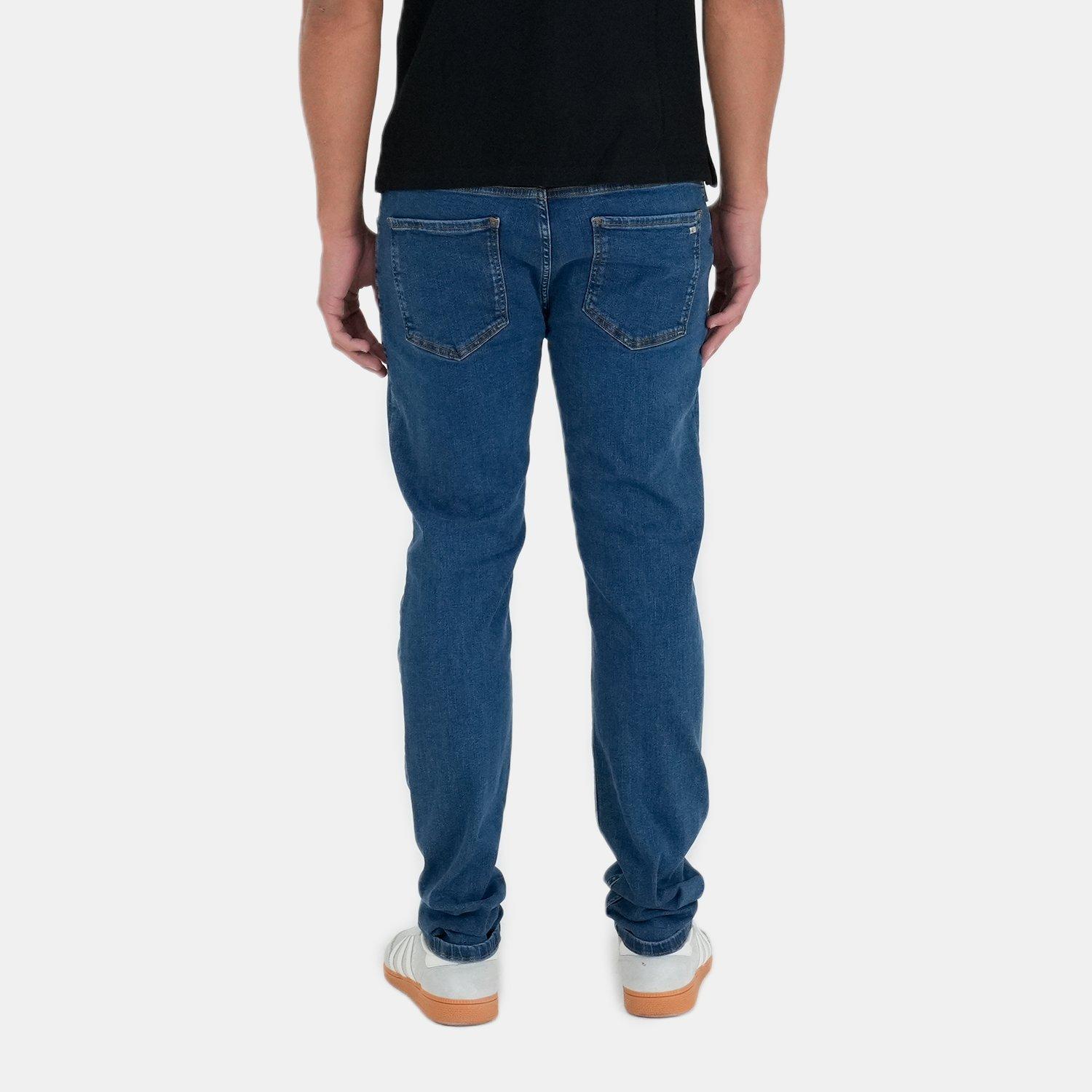 Mid Wash - Peaceful Hooligan - Straight Denim Jeans Mens - 3