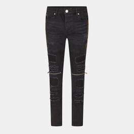 Brave Soul Wash Bike Jean with Stitch Detail