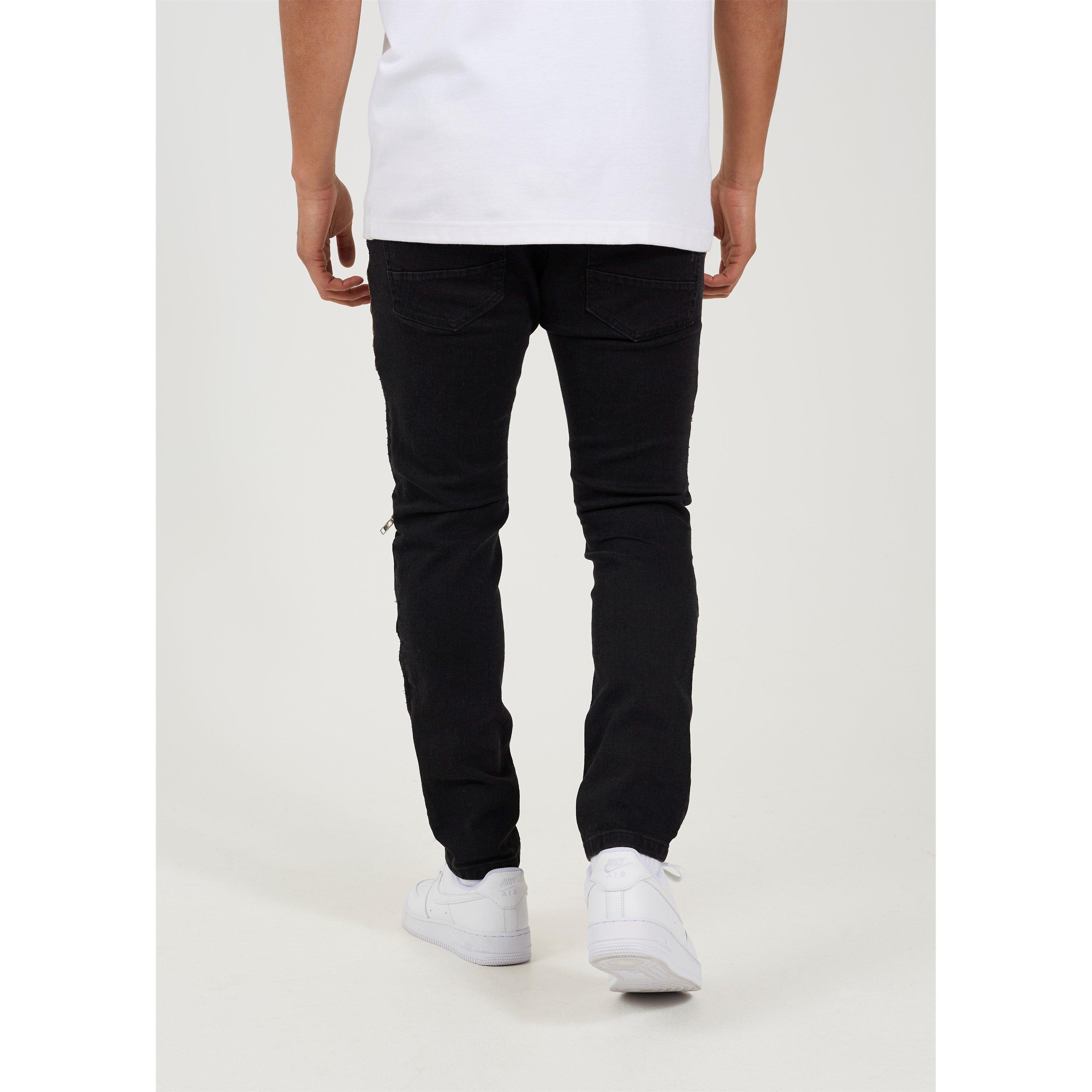 Lavaggio al carbone - Brave Soul - Wash Bike Jean with Stitch Detail - 3