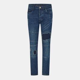 Brave Soul Blue Biker Jean