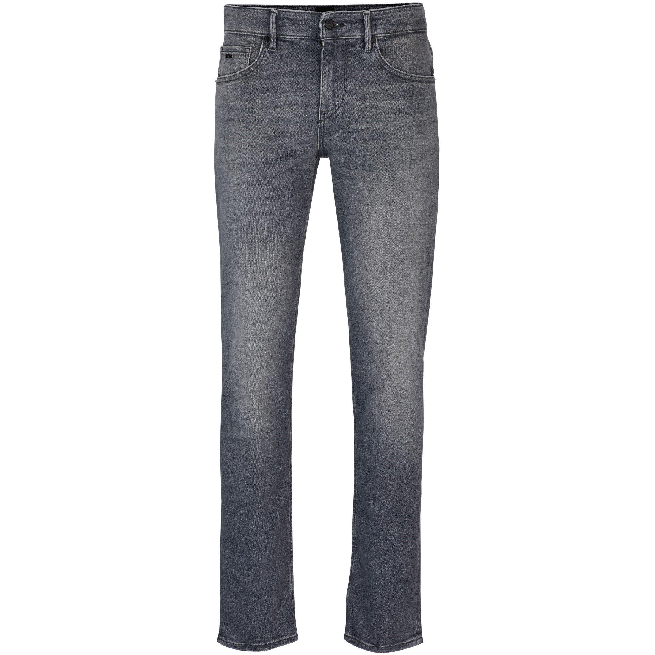 Medium Grey - Boss - Men's Charleston4 04 Slim Fit Jeans - 1