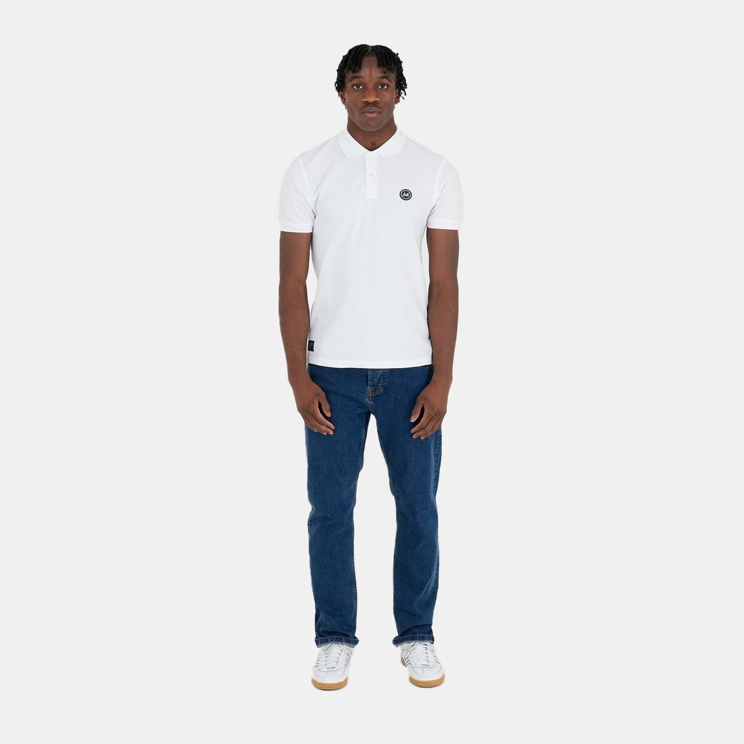 Mid Wash - Peaceful Hooligan - Straight Loose Fit Denim Jeans Mens - 4