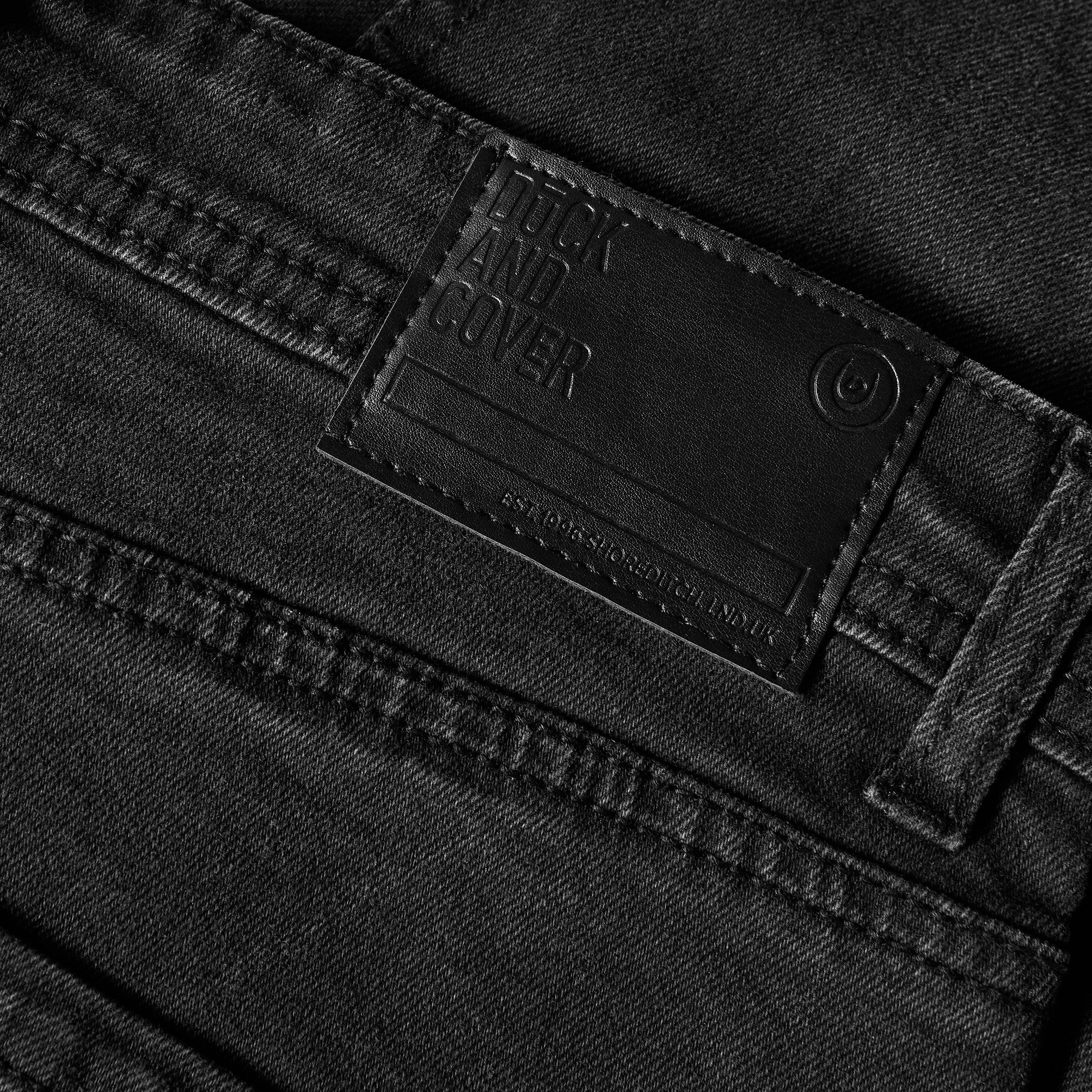 BLACK - Duck and Cover - Men's Crestline Straight Leg Jeans - 3