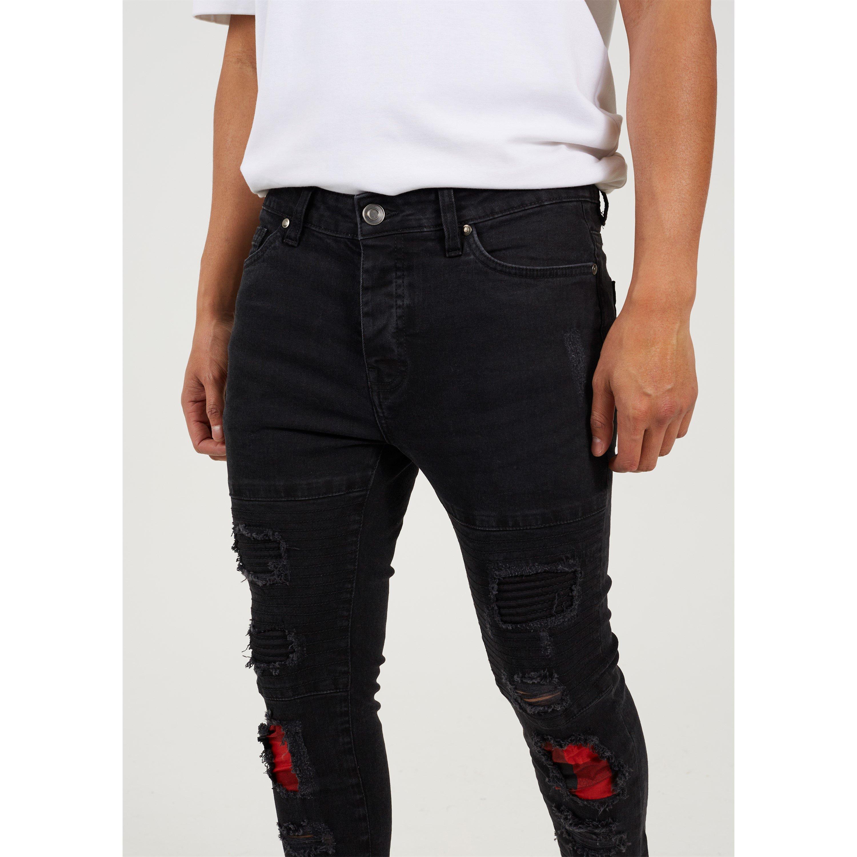 Lavaggio al carbone - Brave Soul - Jean with Contrast Panels - 4