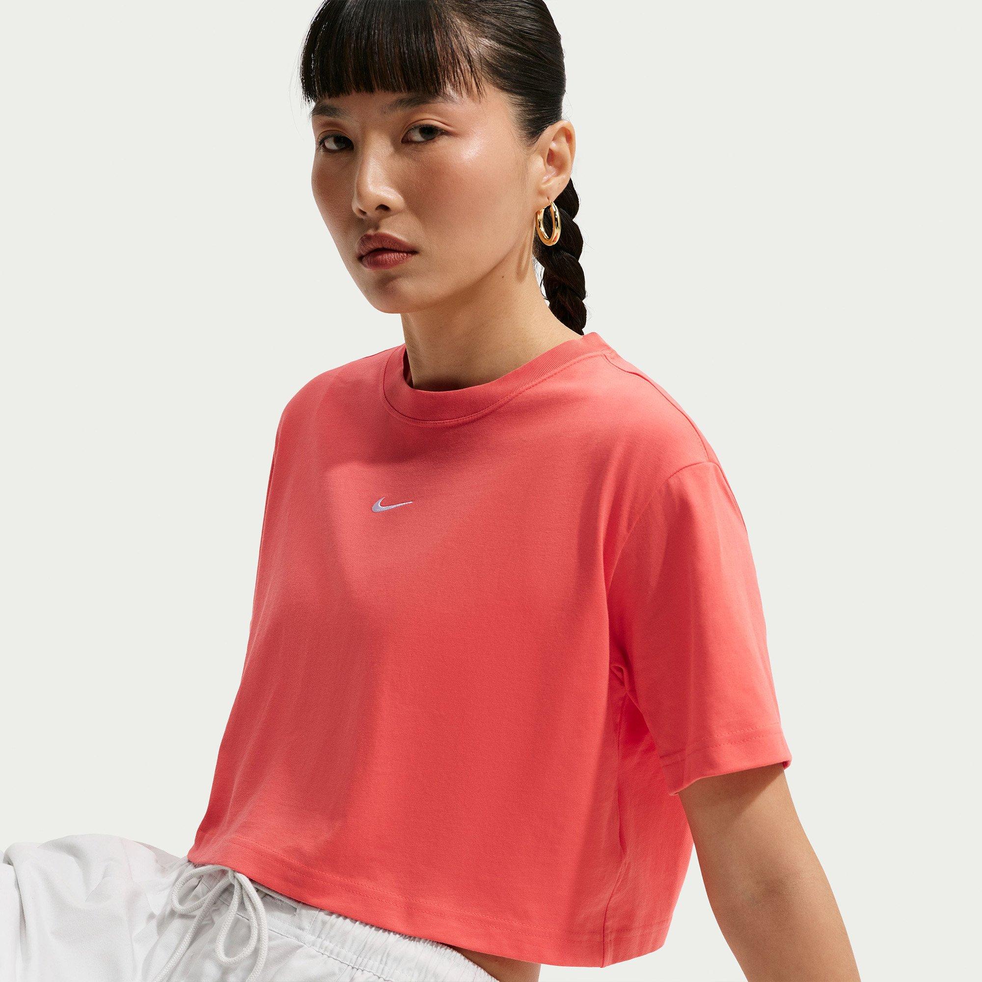 Pink - Nike - Women's Crop Top - 2