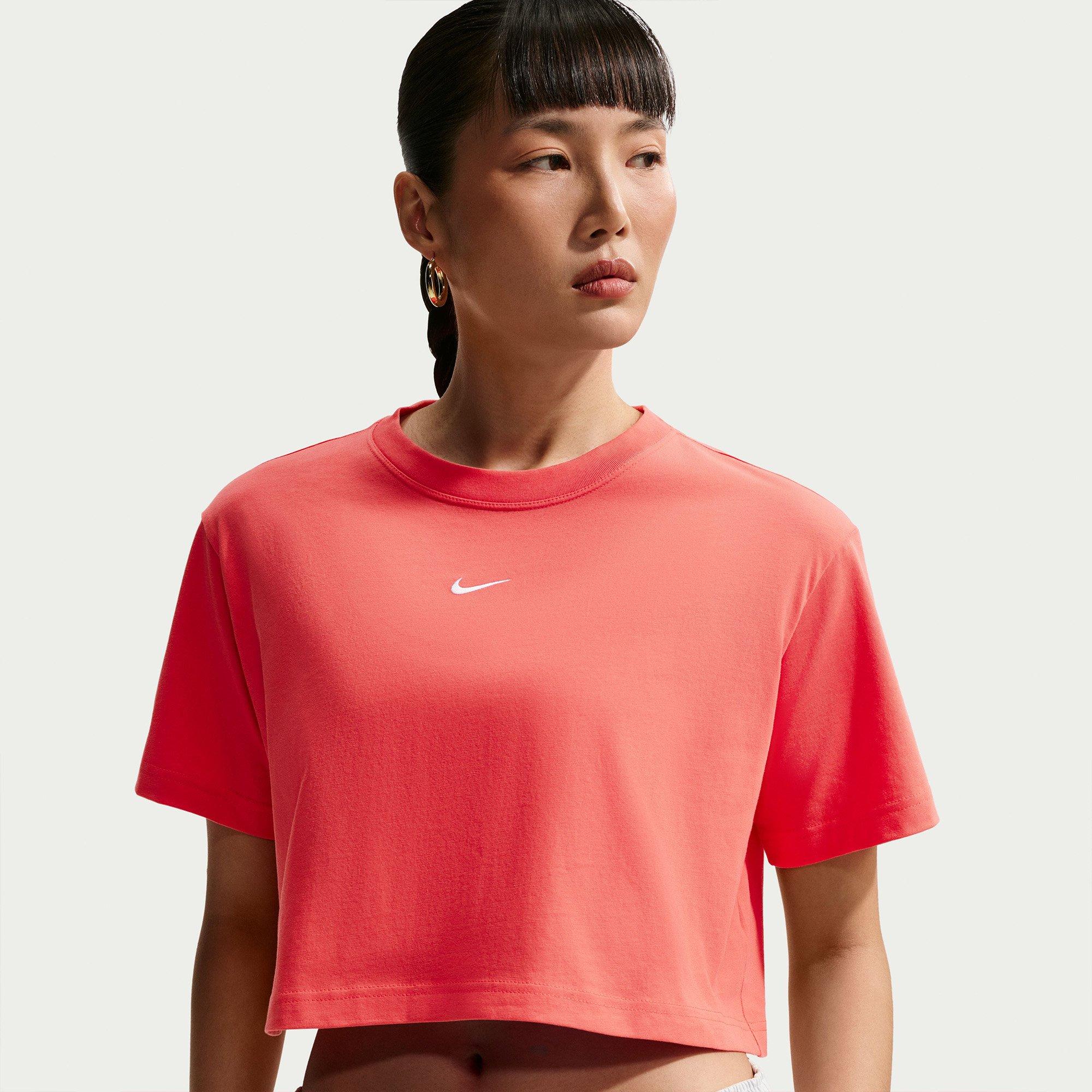 Pink - Nike - Women's Crop Top - 4