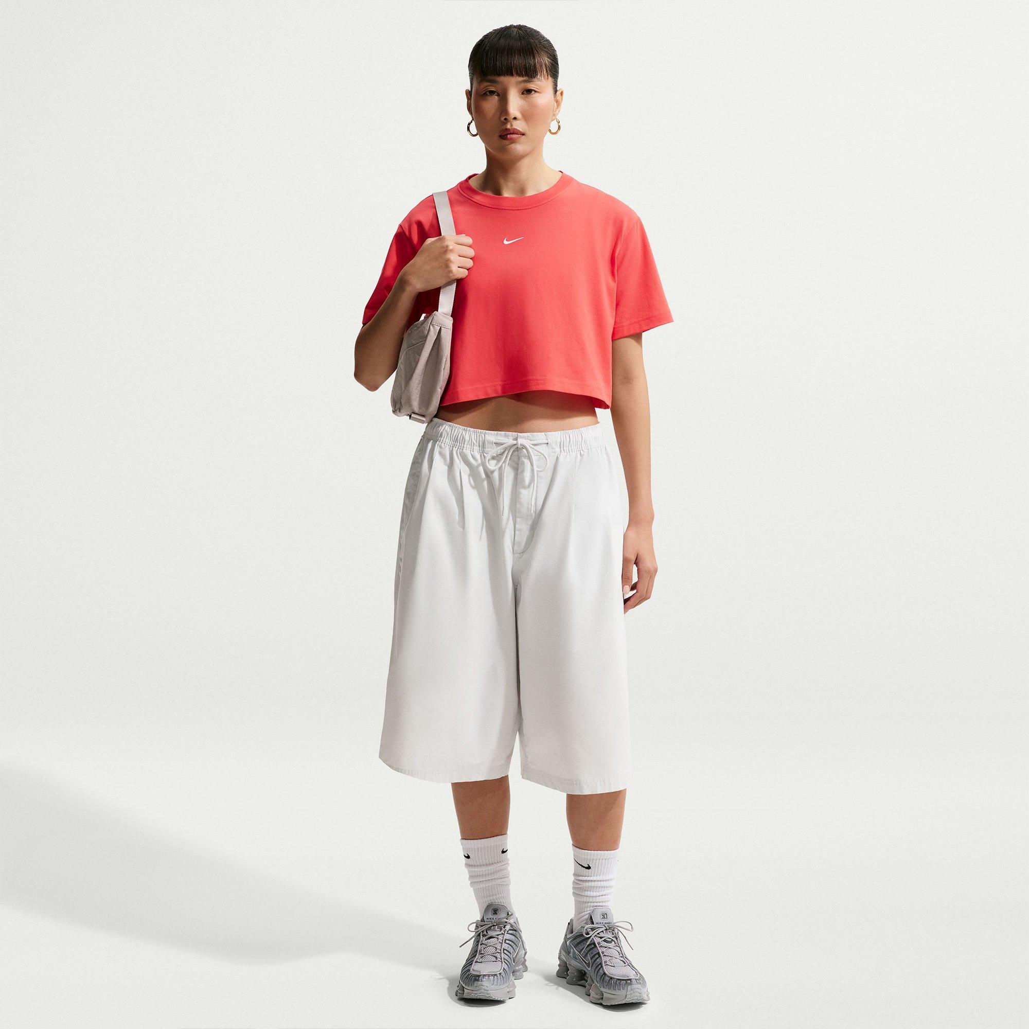 Pink - Nike - Women's Crop Top - 5