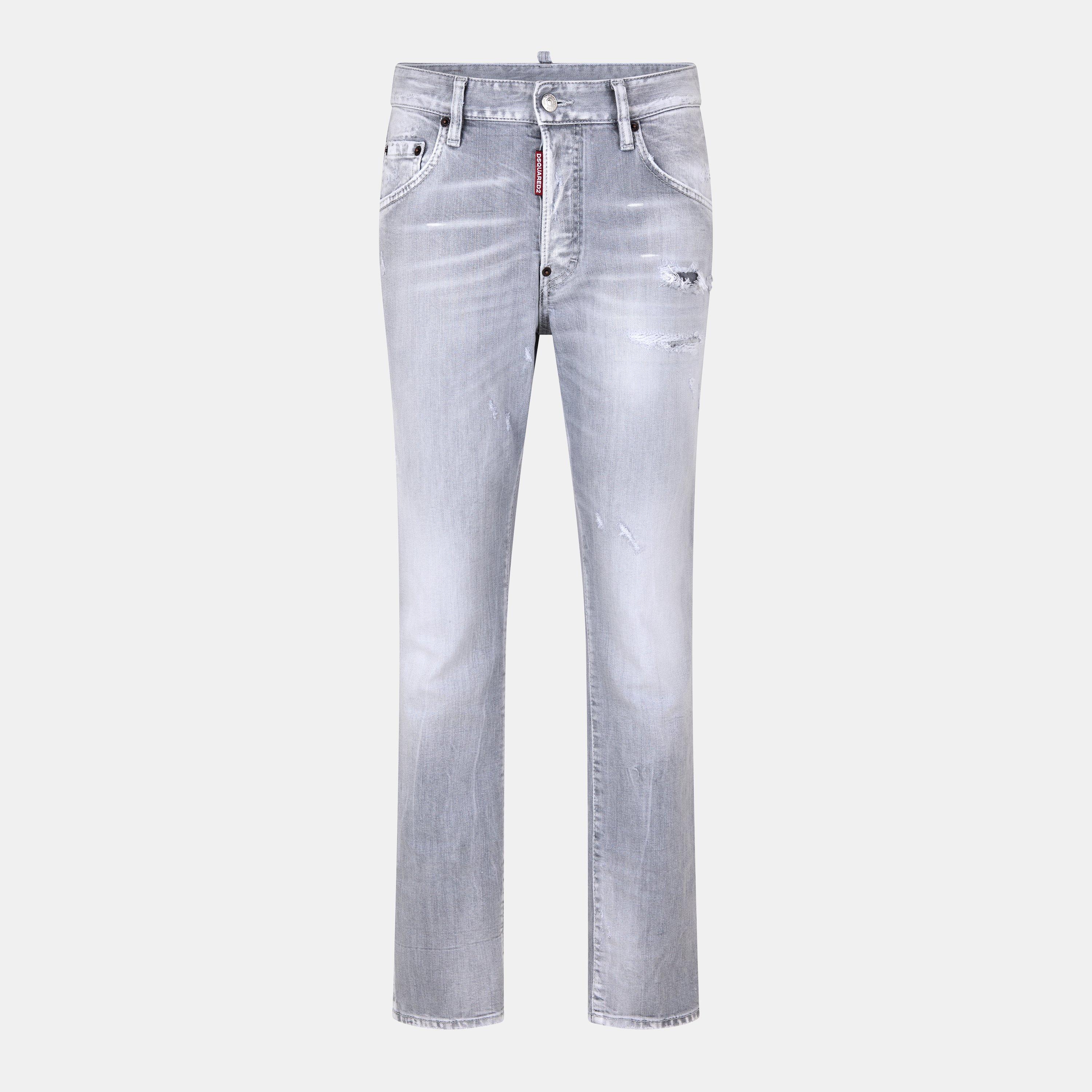 Grey - DSquared2 - Skater Jeans - 1
