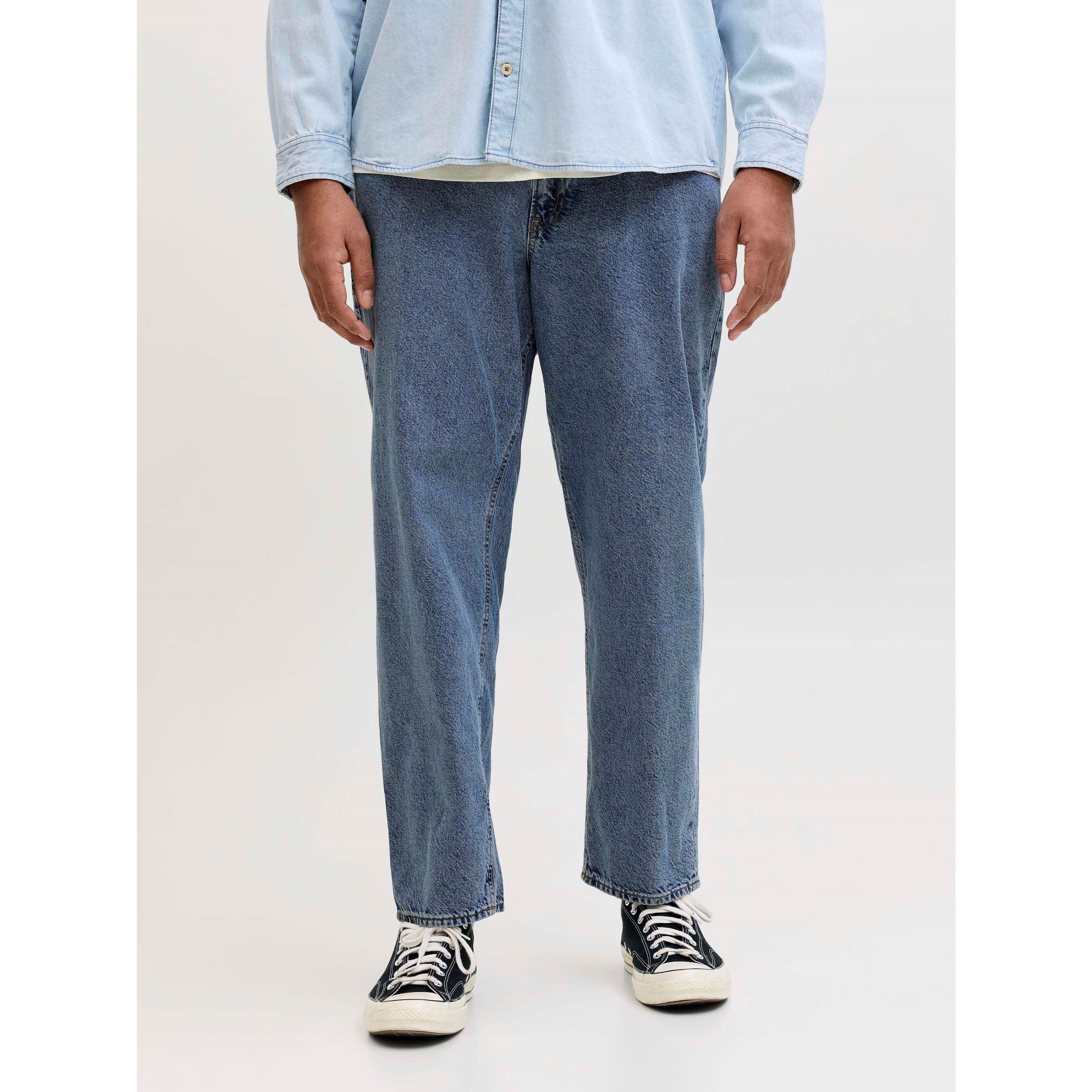 Blauwe Denim - Jack and Jones - Men's Chris Original Straight Leg Jeans - 6