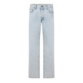 Off White Men's Diagonal Slim Jeans with Rear Detailing