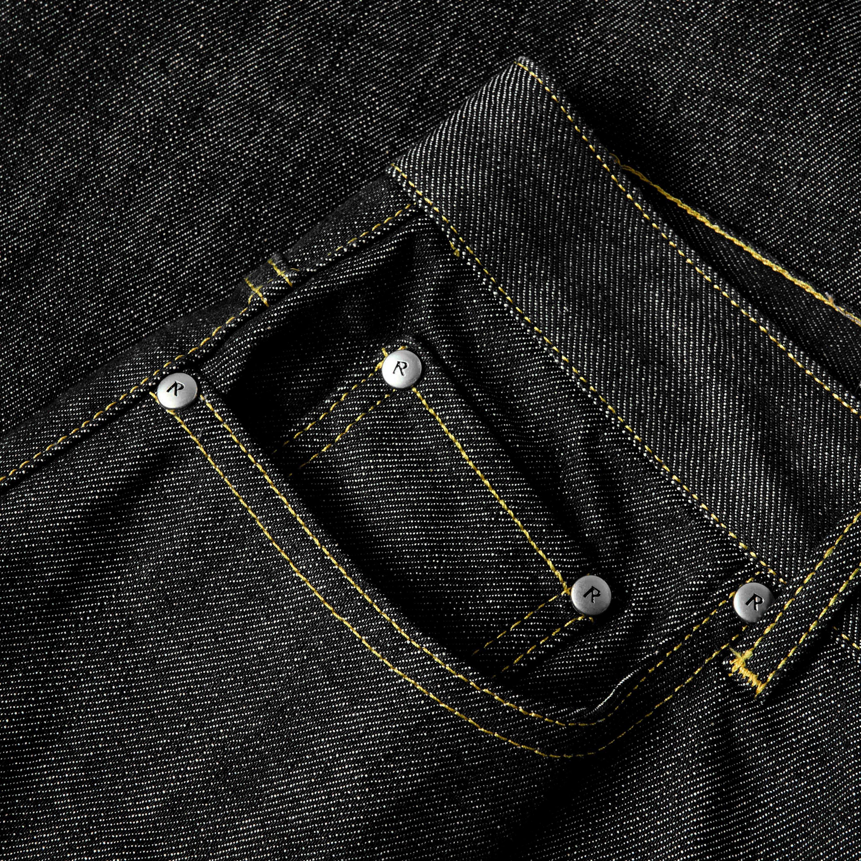 Midnight Black - Represent - Men's Straight Leg Jeans - 3