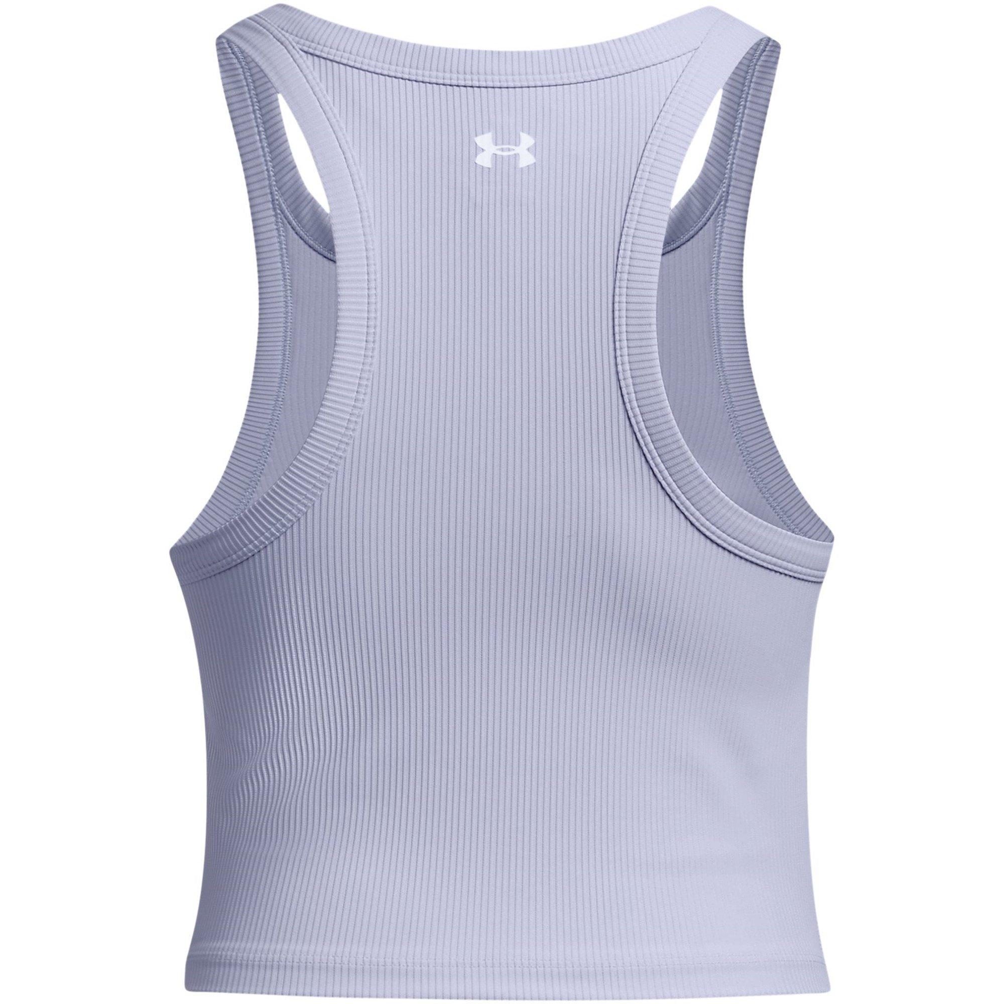 Paars - Under Armour - Meridian Rib Cropped Tank Womens - 6