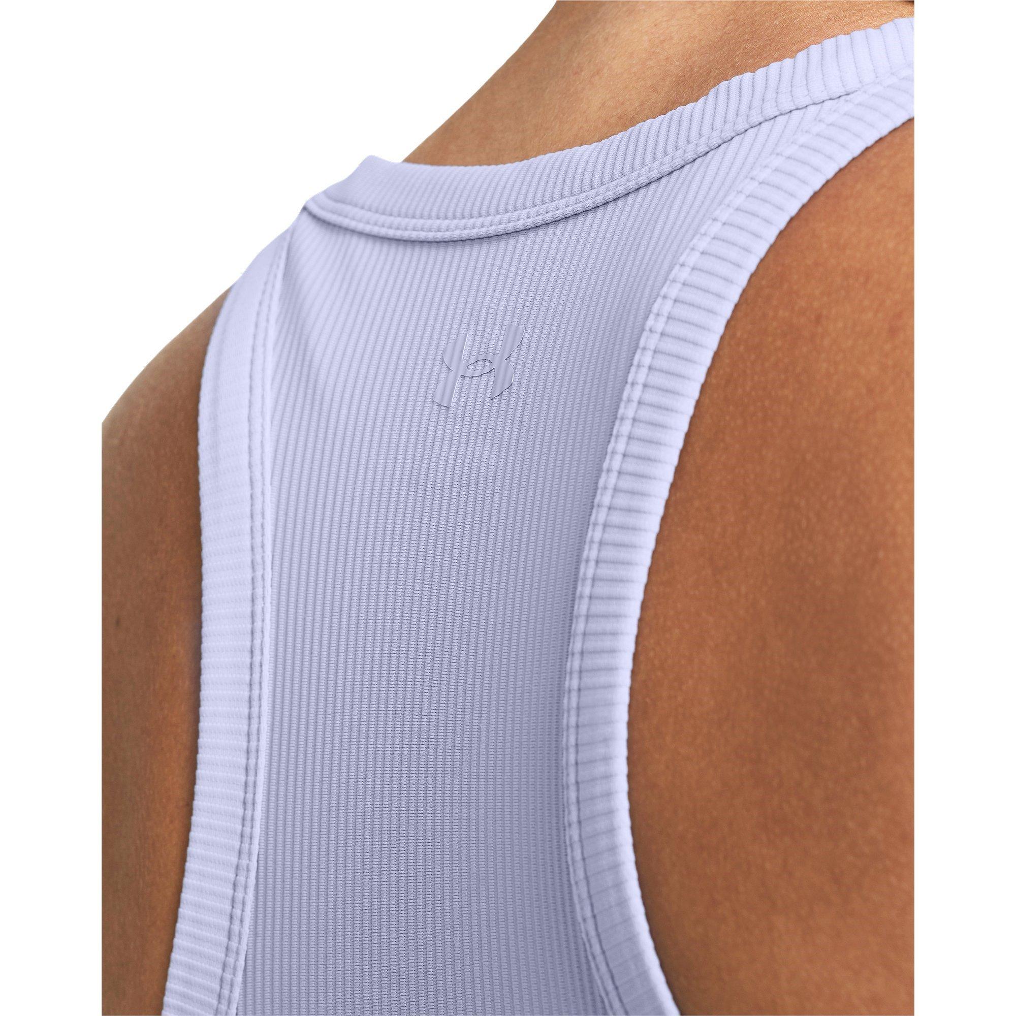 Paars - Under Armour - Meridian Rib Cropped Tank Womens - 4