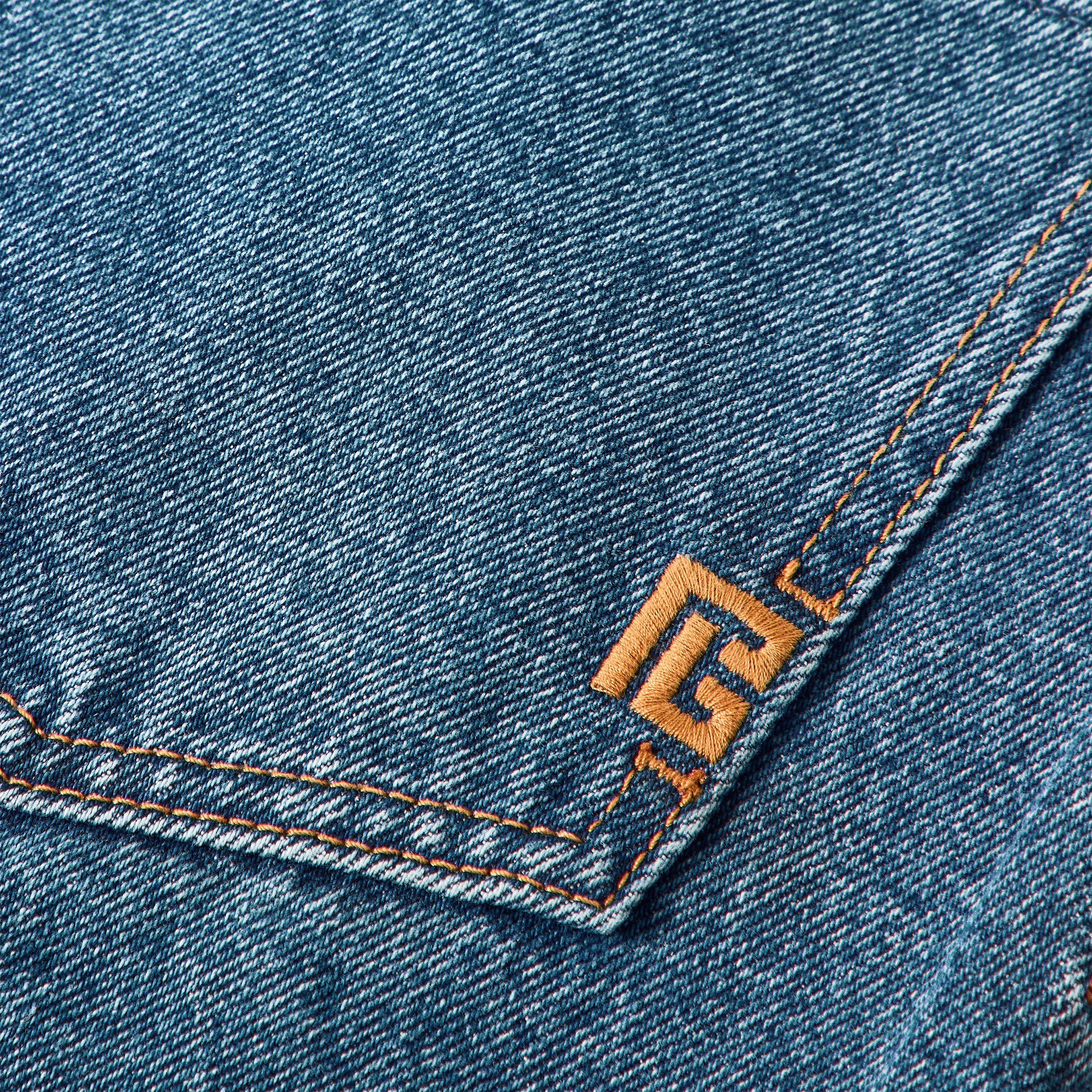 Blue - Balmain - Men's Straight Leg Jeans - 5