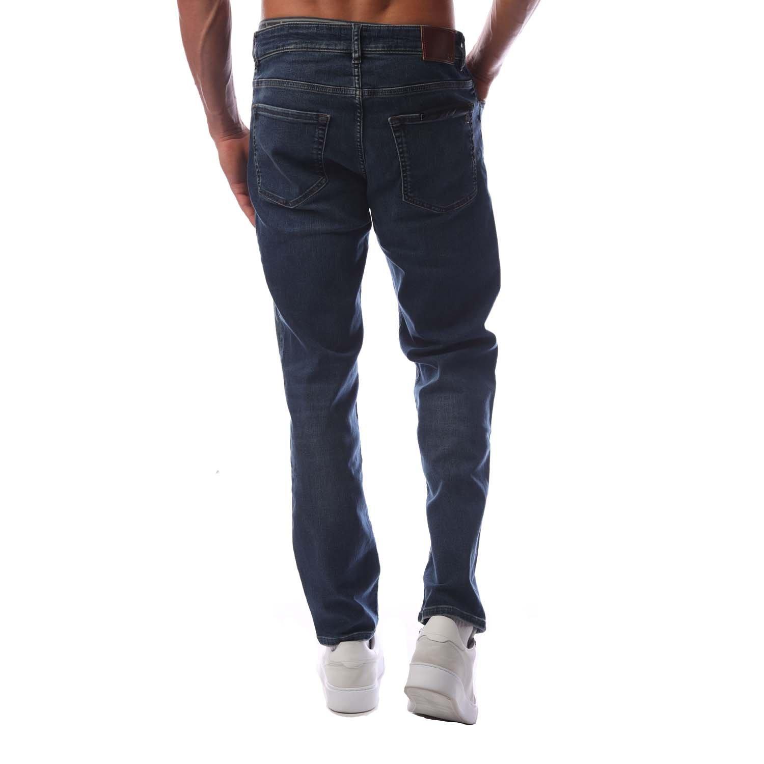 Navy - Boss - Men's Re.Maine Bo Slim Fit Jeans - 2