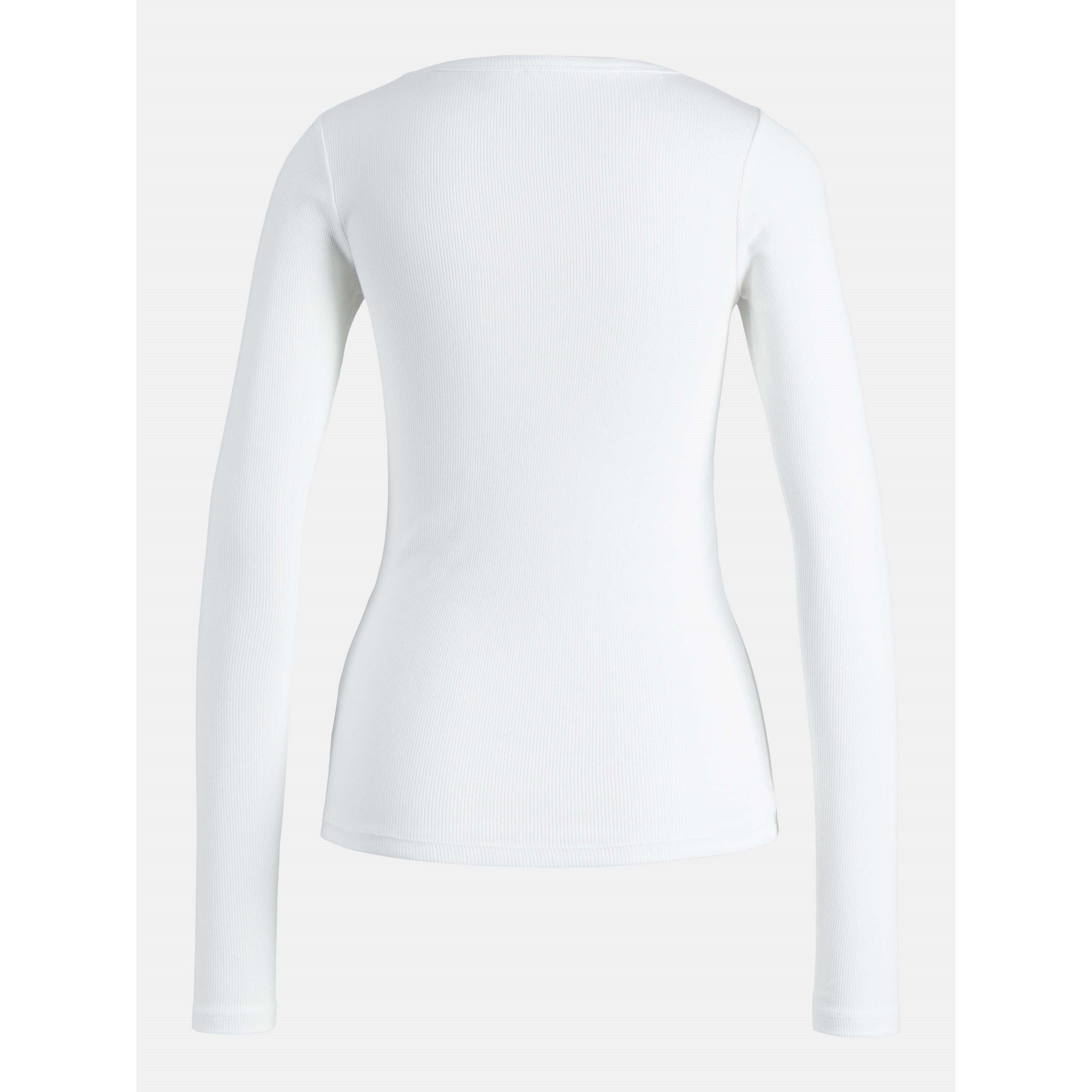 Helder Wit - JJXX - JJXX Freya Rib T Ls Ld63 - 2