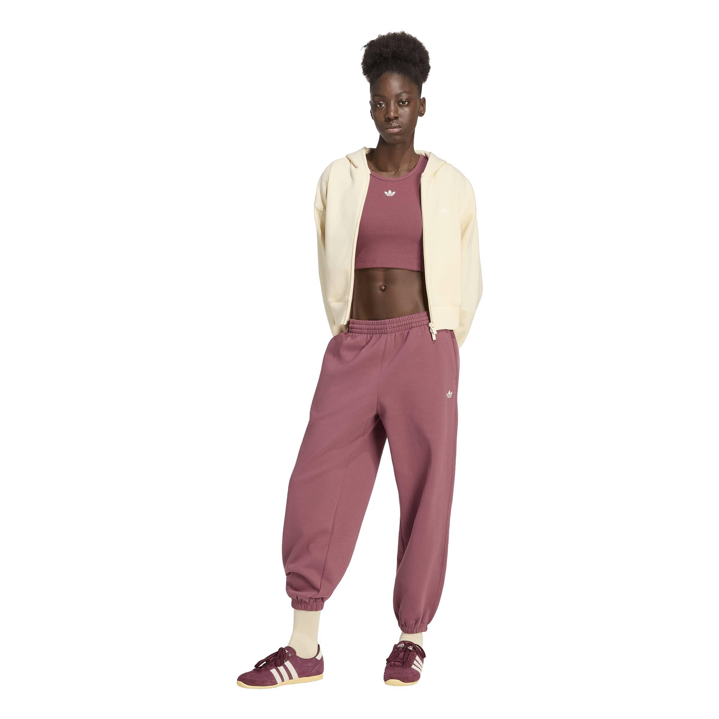 Quiet Crimson - adidas Originals - Adidas Ess Rib Tee Ld64 - 6