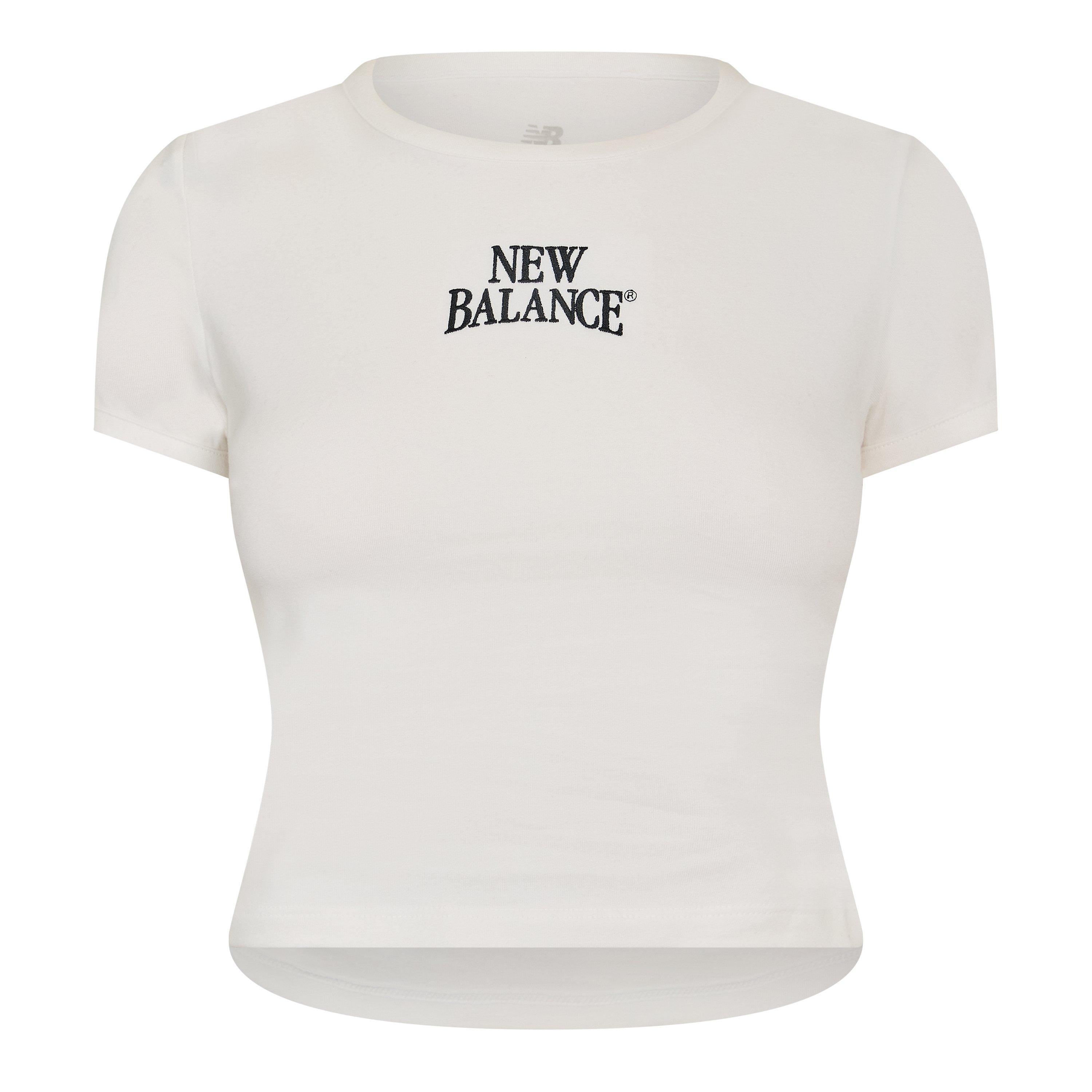 White/Black - New Balance - NBLS Baby Tee Ld63 - 1
