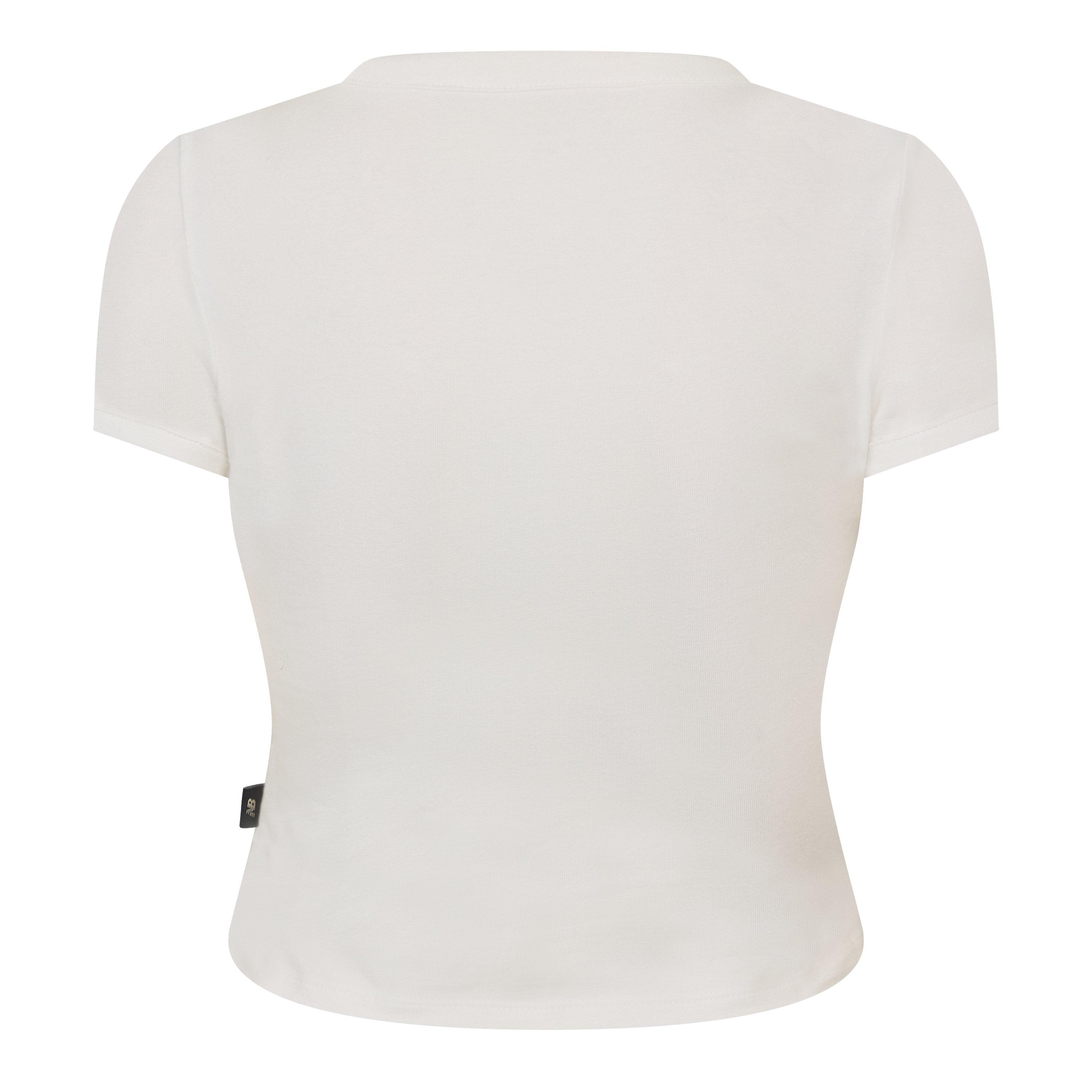 White/Black - New Balance - NBLS Baby Tee Ld63 - 2