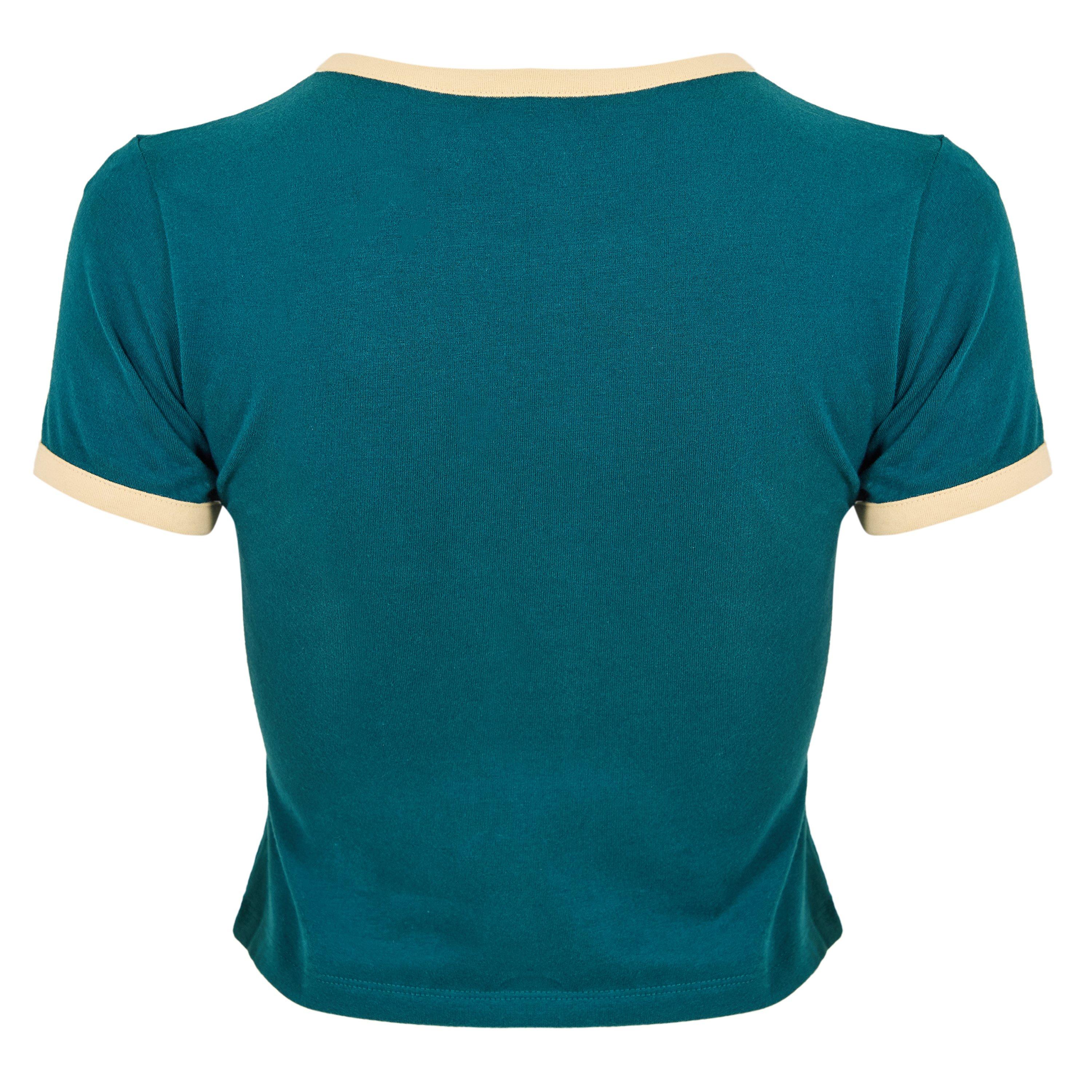 Green - New Balance - Women's Crop Top - 2