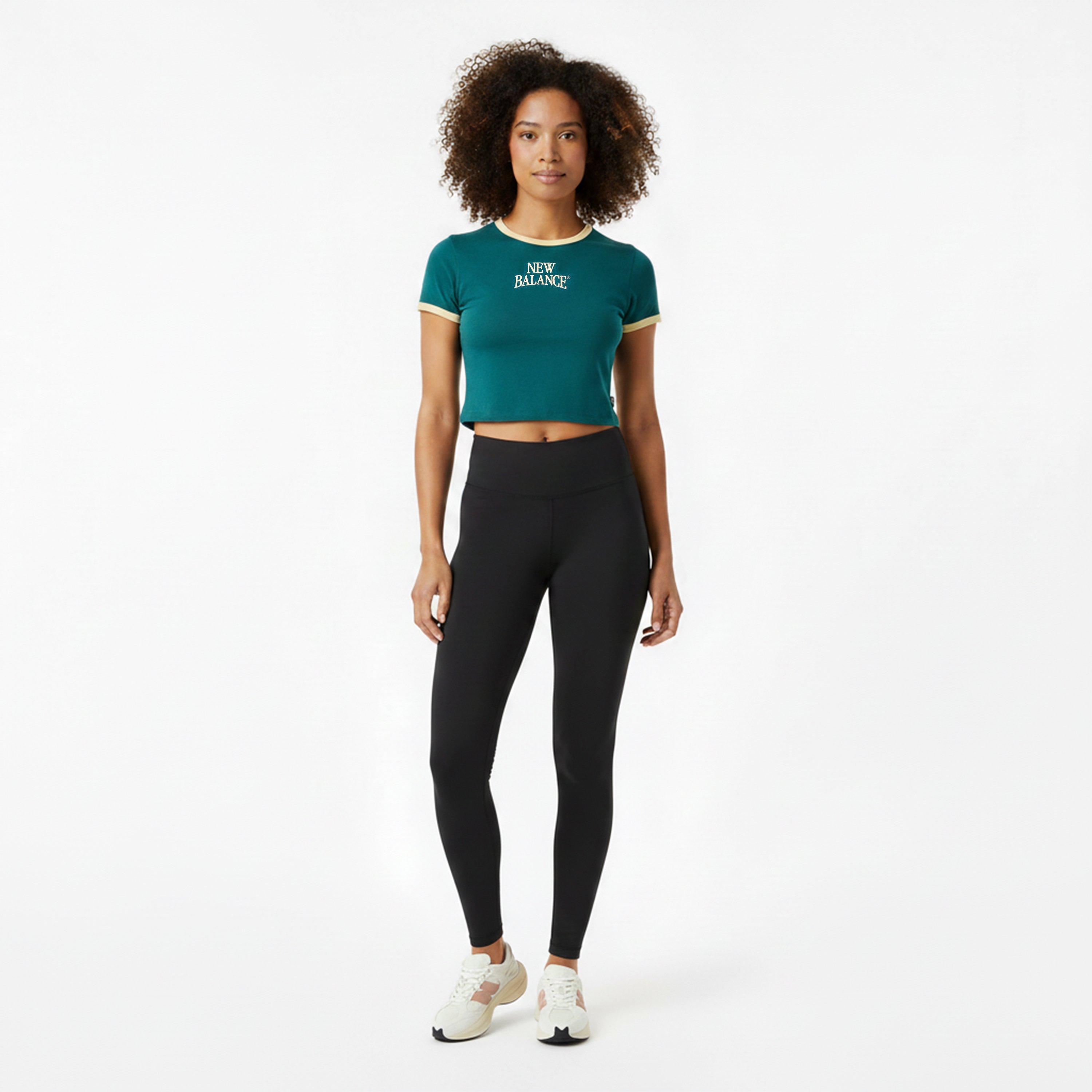 Green - New Balance - Women's Crop Top - 6