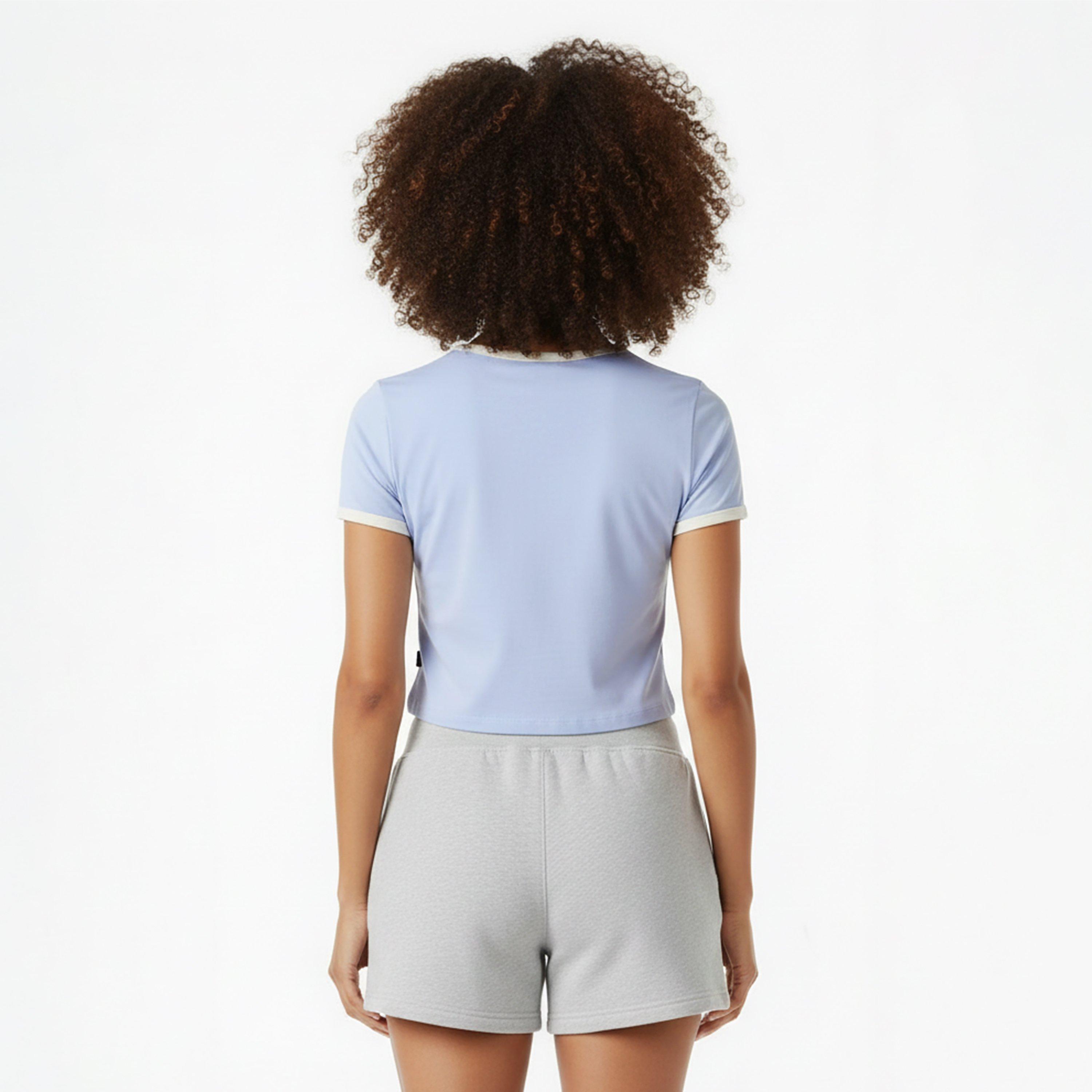 Lilac - New Balance - Women's Crop Top - 4