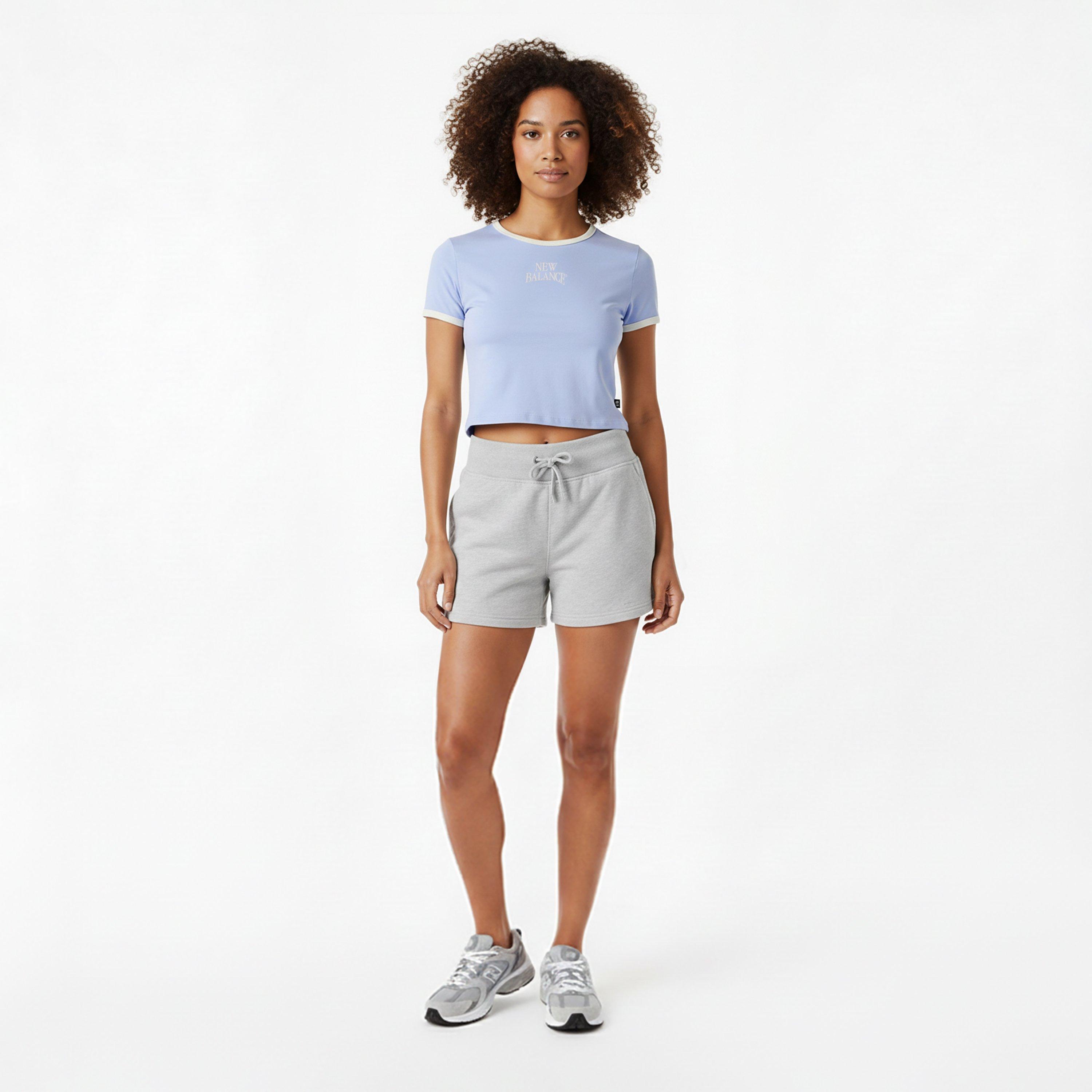 Lilac - New Balance - Women's Crop Top - 6