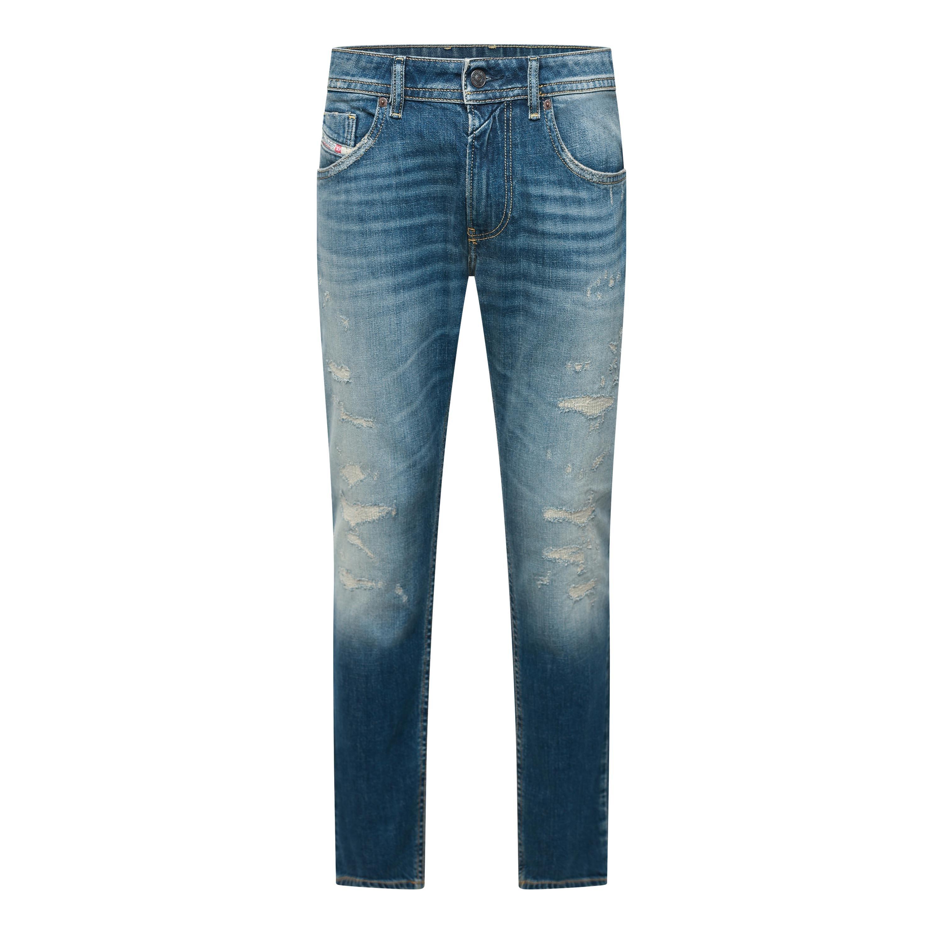 Blue Denim - Diesel - Men's Thommer-X Slim Fit Jeans - 1