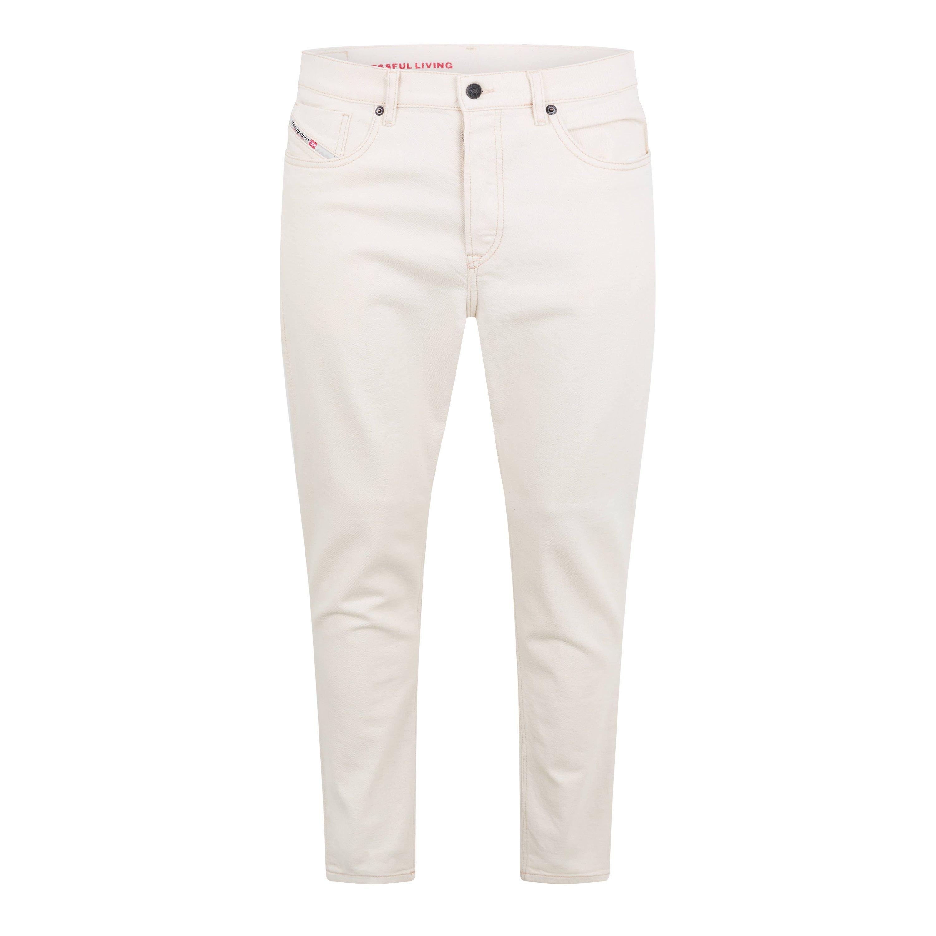 Diesel Men's Defining Tapered Jeans - White - 32W R