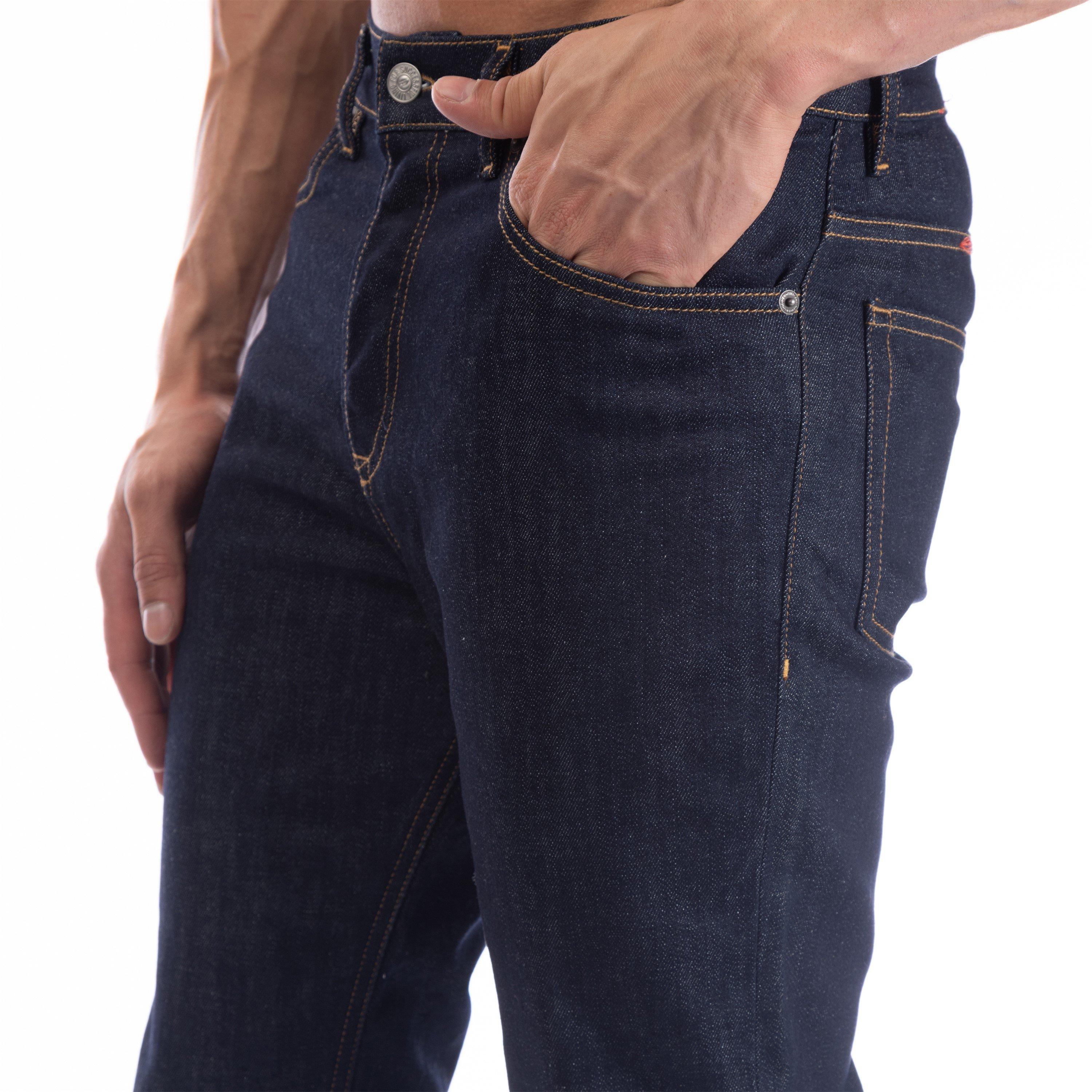 Blue Denim - Diesel - Defining Tapered Jeans - 4