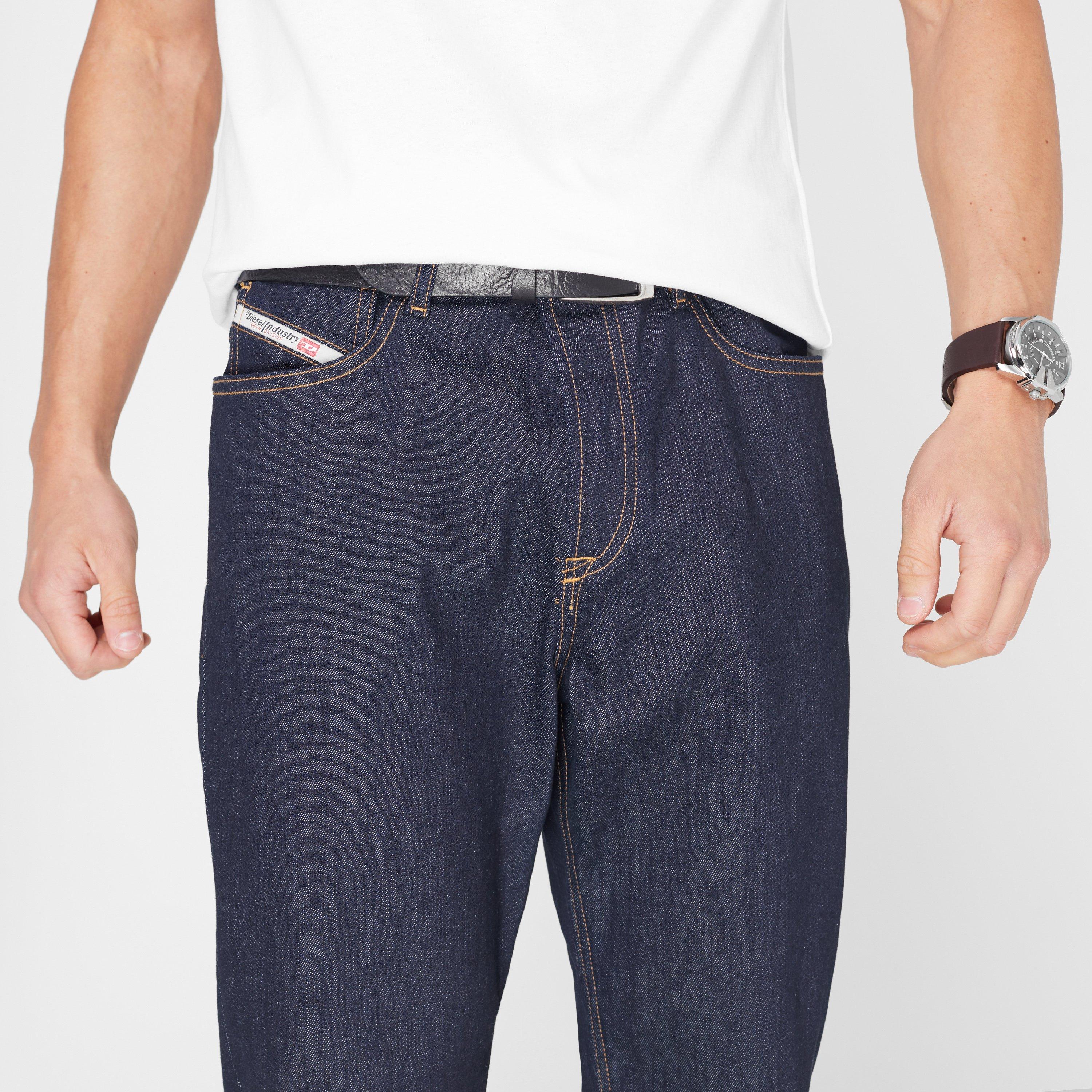 DkBlue 01 - Diesel - Defining Tapered Jeans - 4