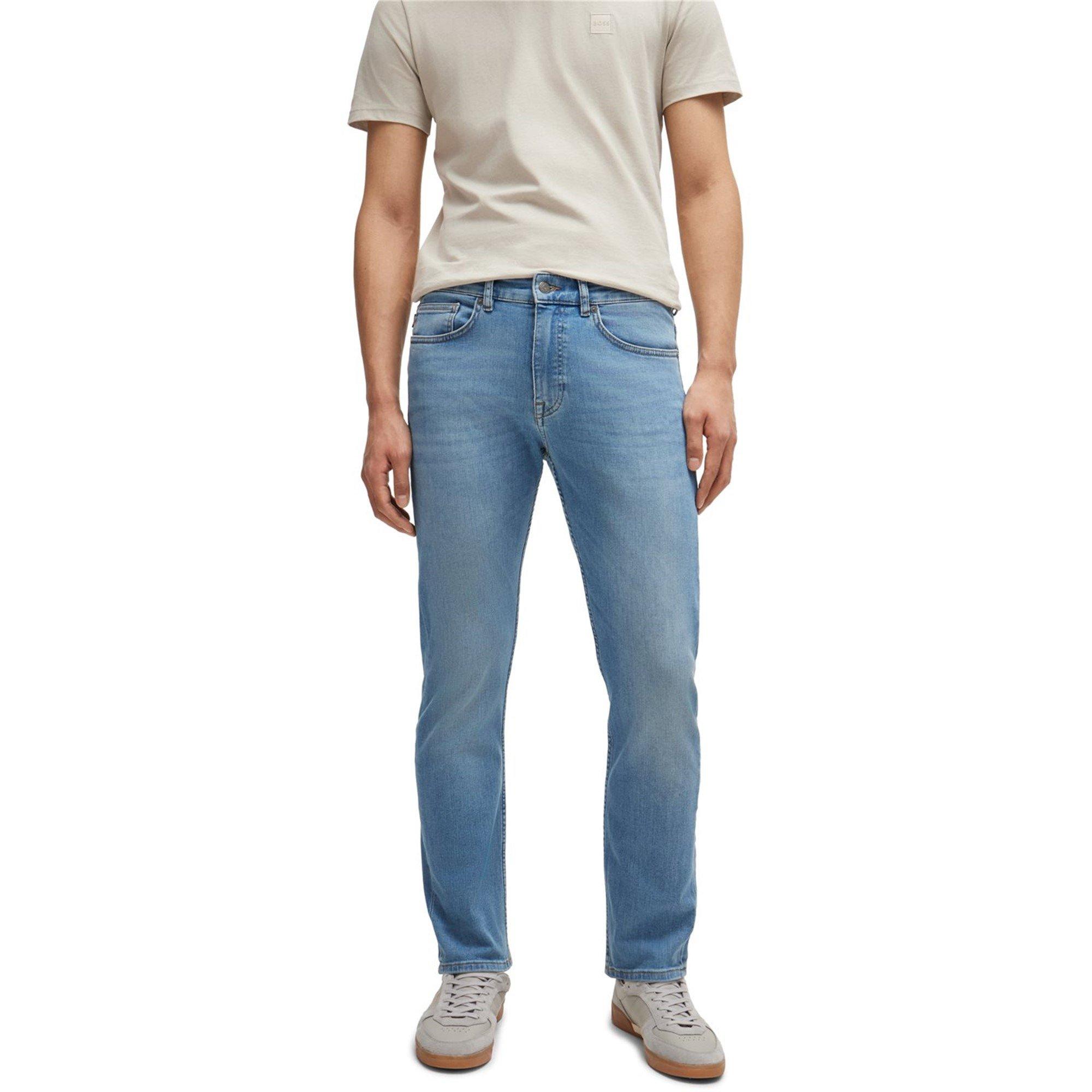 Boss Men's Delaware Bo Slim Fit Jeans - Bright Blue - 36W L