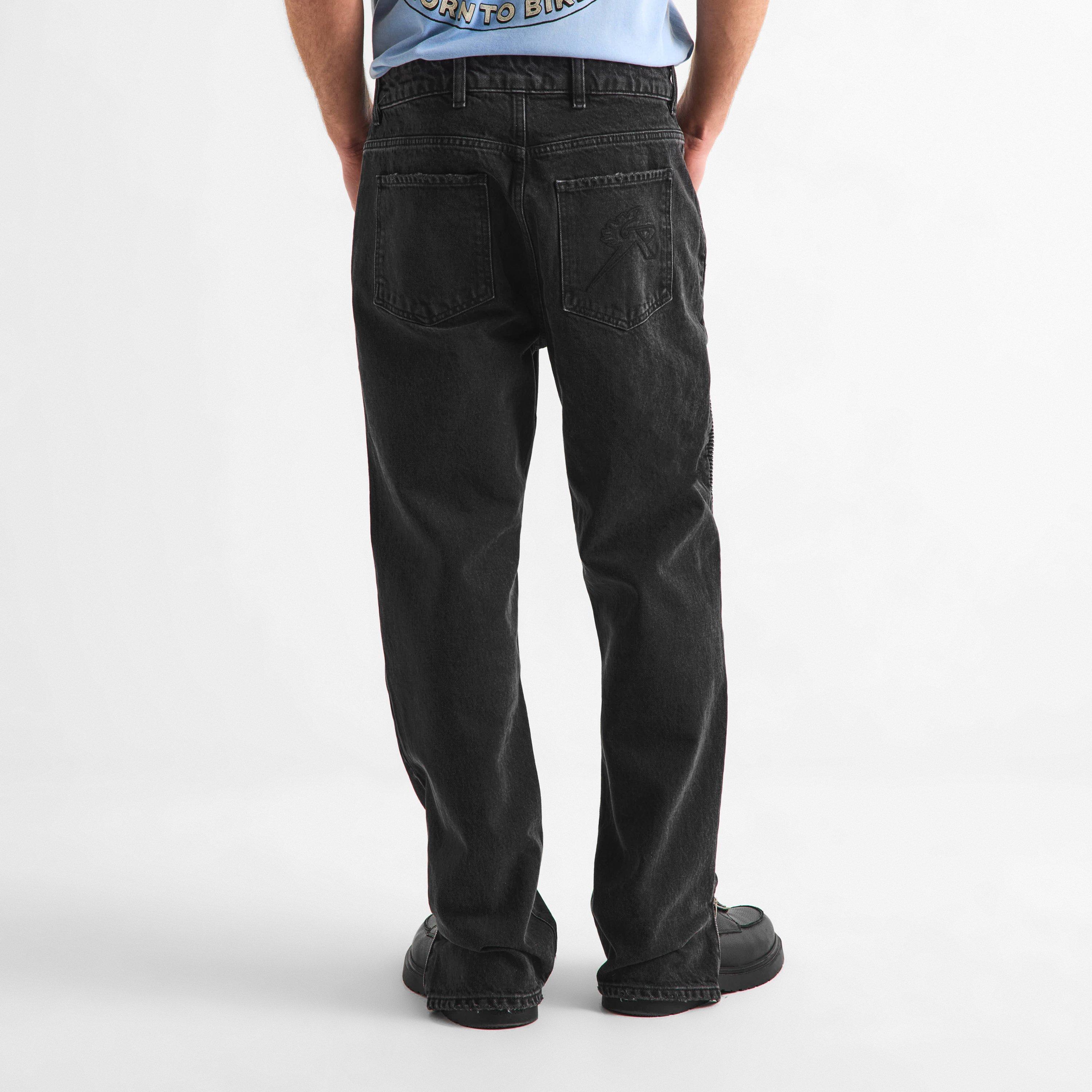 Vintage Grey - Represent X Belstaff - Men's Slim Fit Jeans - 4