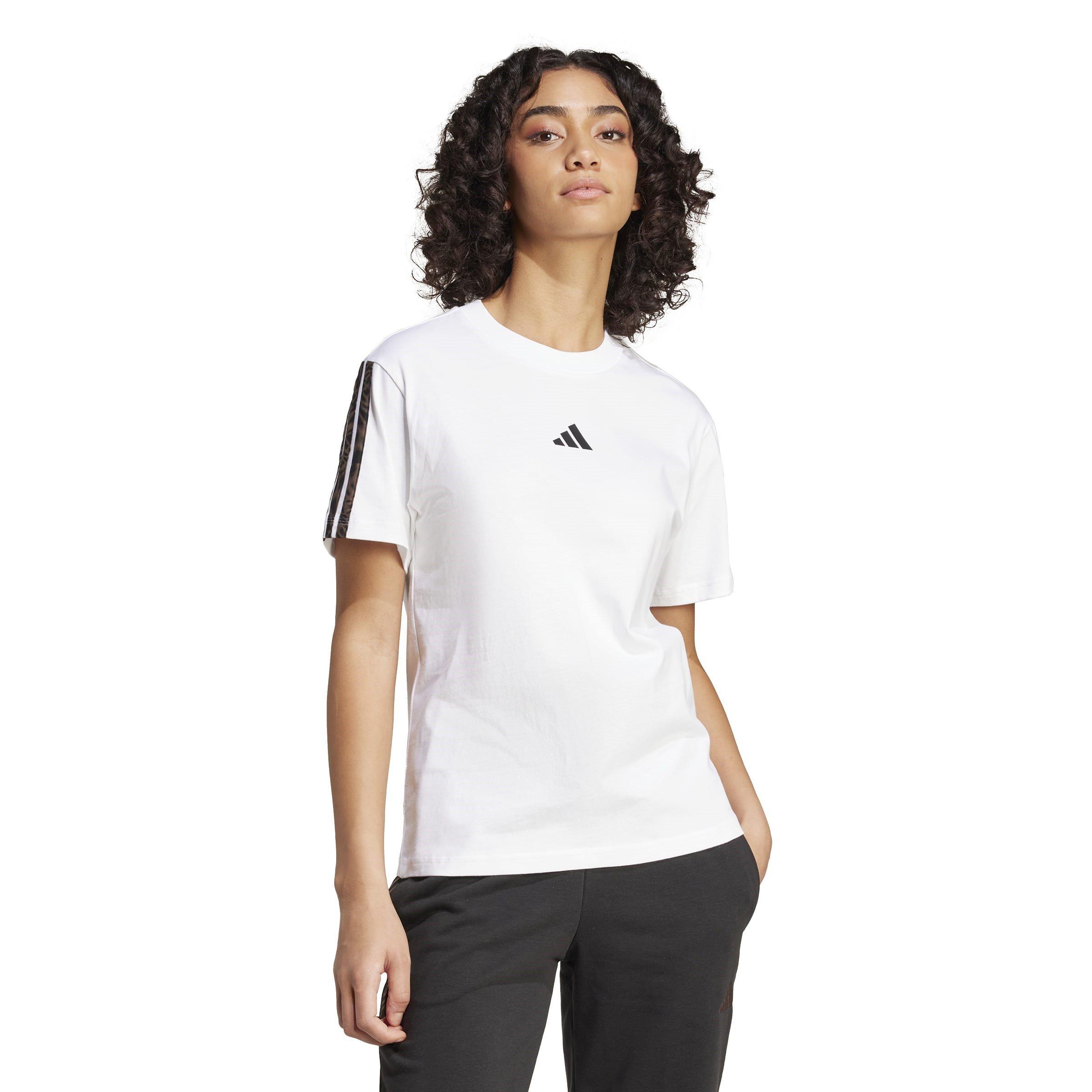 White/Earstr - adidas - Essentials Seasonals Animal T-Shirt Womens - 4