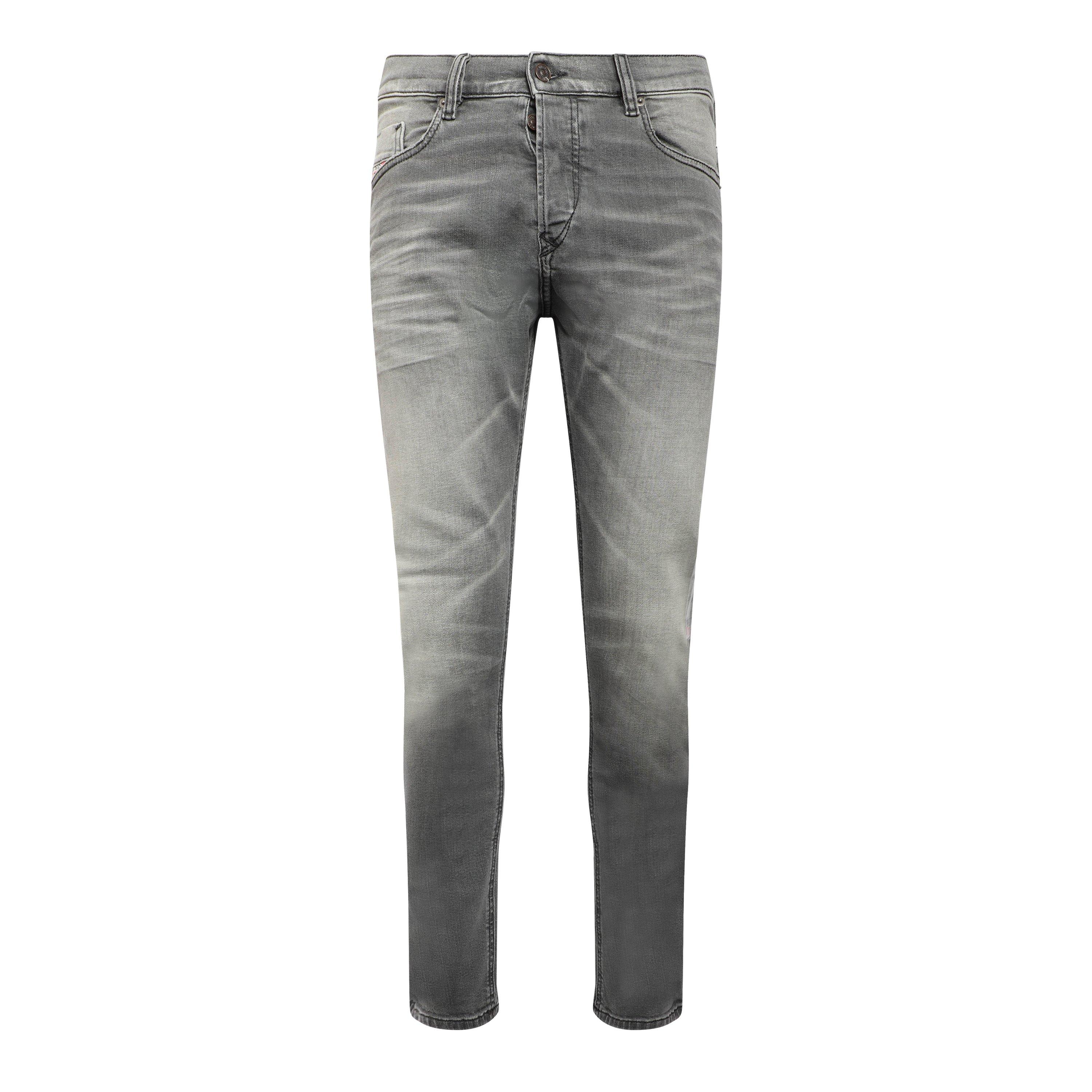 Black/Grey De - Diesel - Men's Tepphar-X Slim Fit Jeans - 1