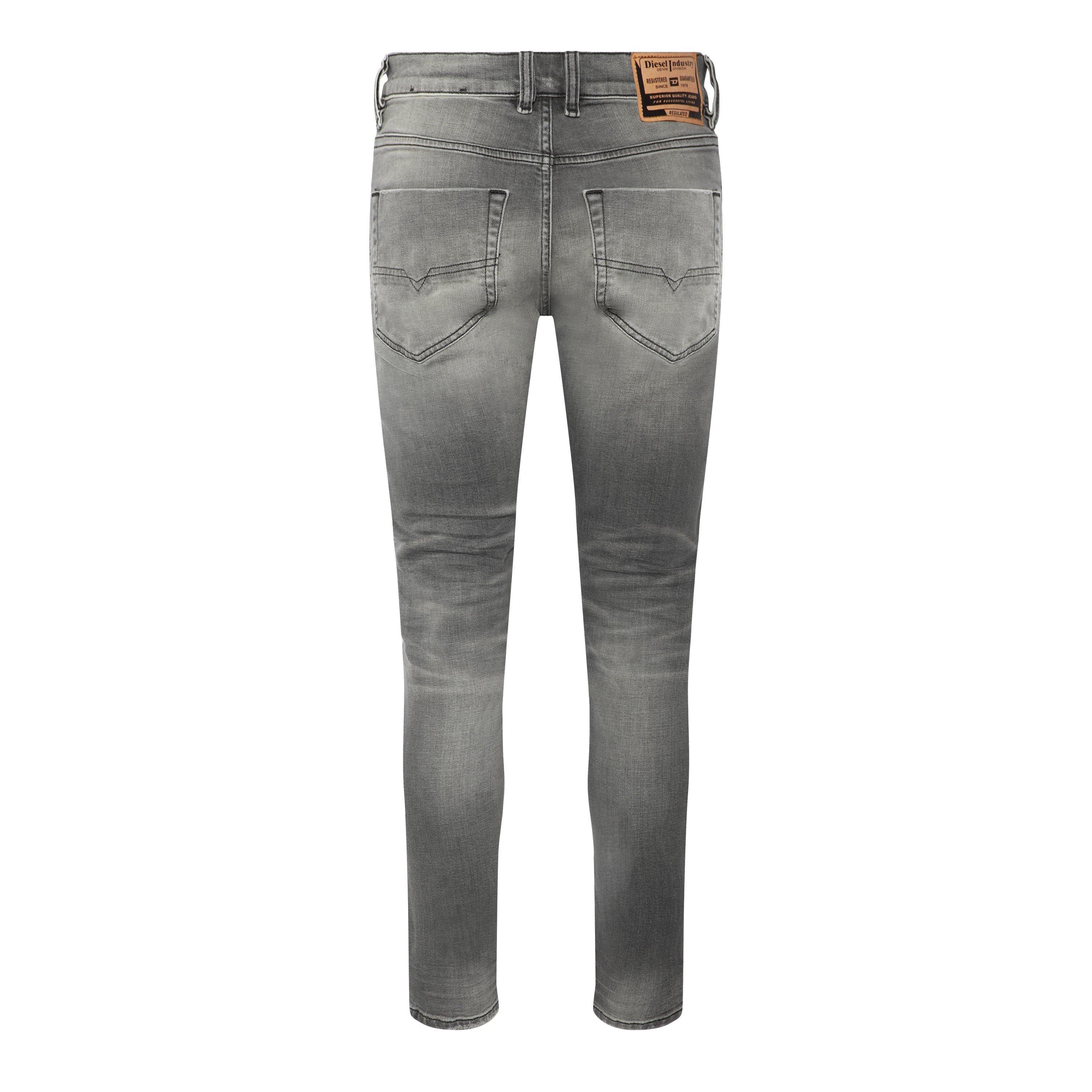 Black/Grey De - Diesel - Men's Tepphar-X Slim Fit Jeans - 2