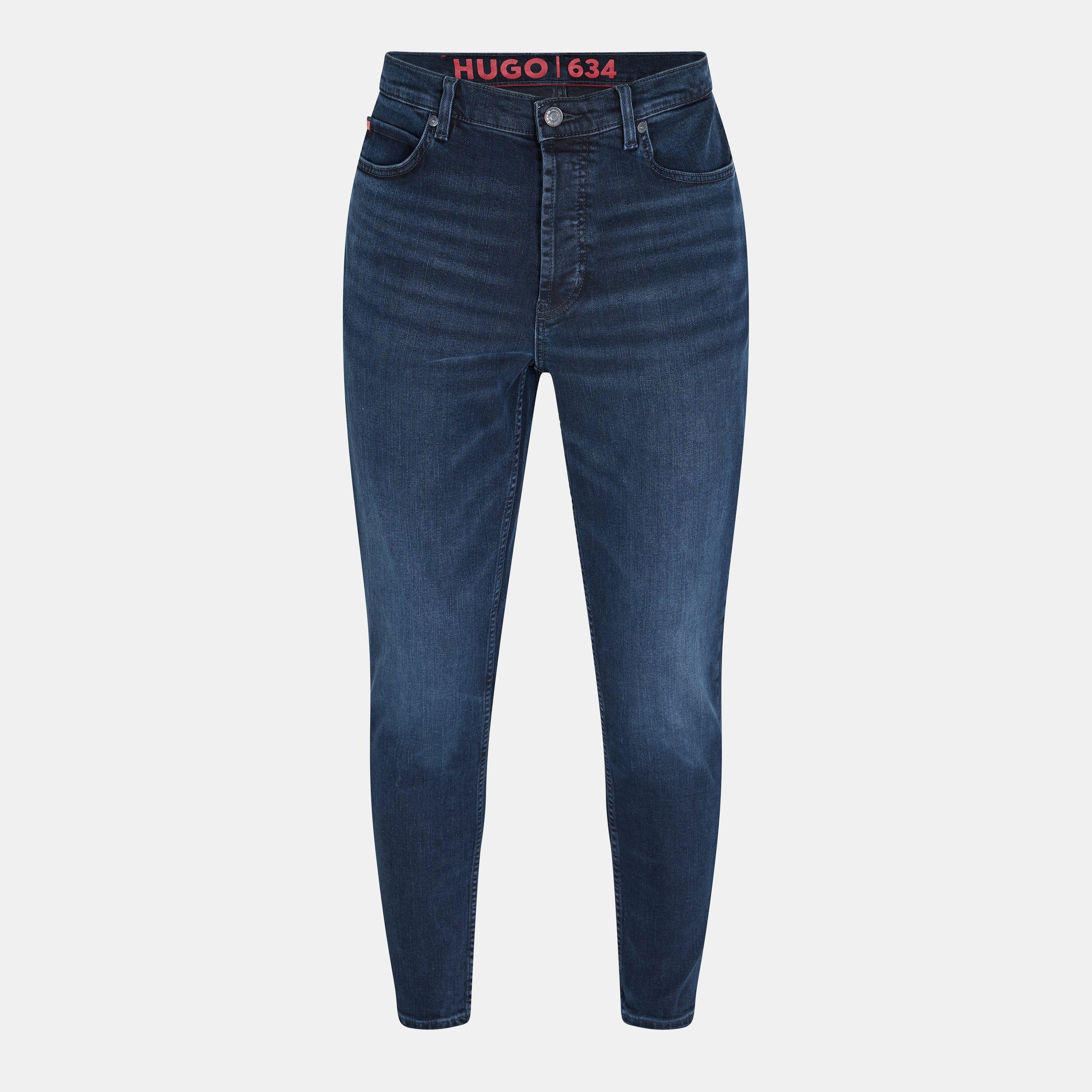 Hugo Men's Slim Fit Jeans - Navy - 33W R