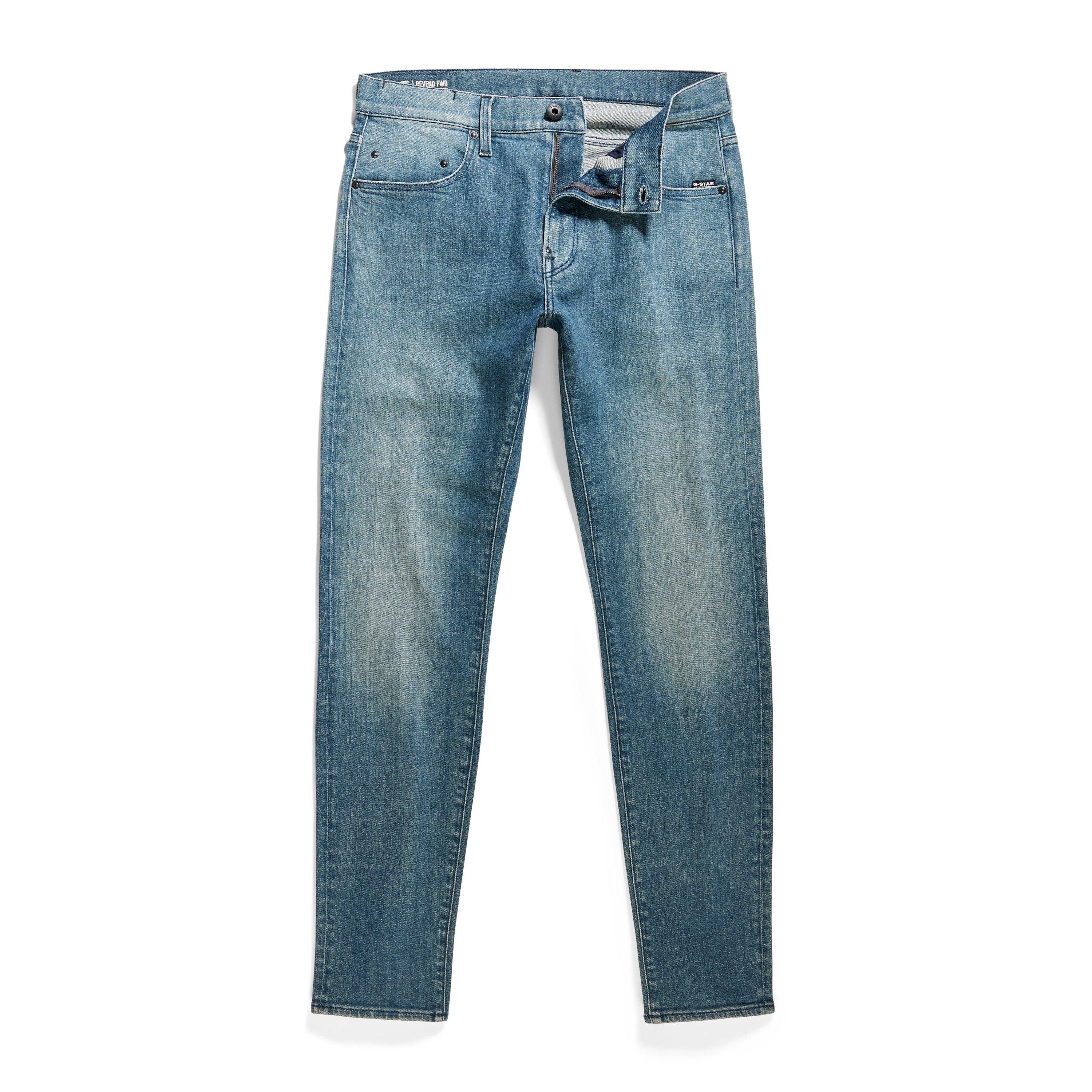 Blu sbiadito - G Star - Men's Revend Skinny Jeans - 5