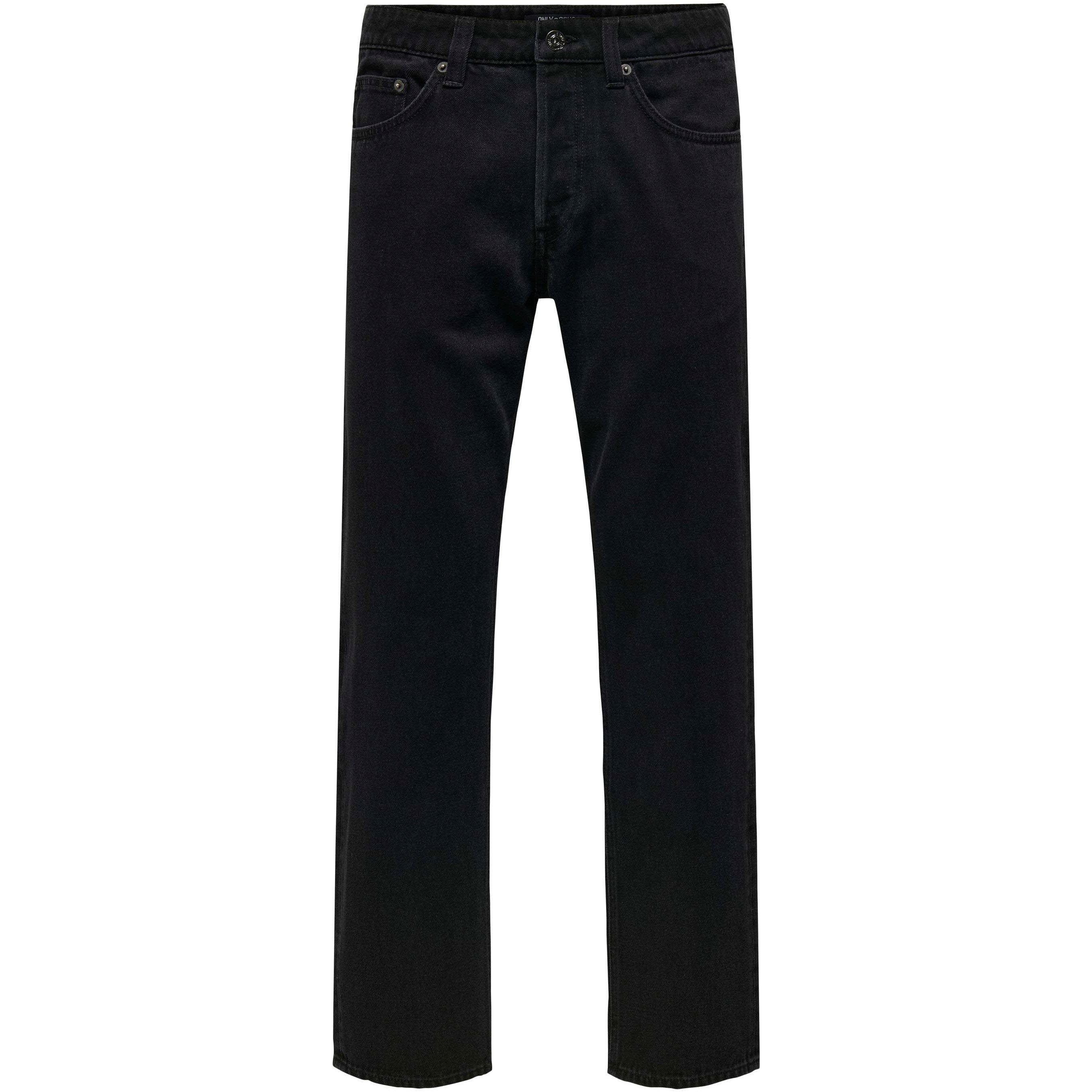 Only and Sons Men's Straight Leg Jeans