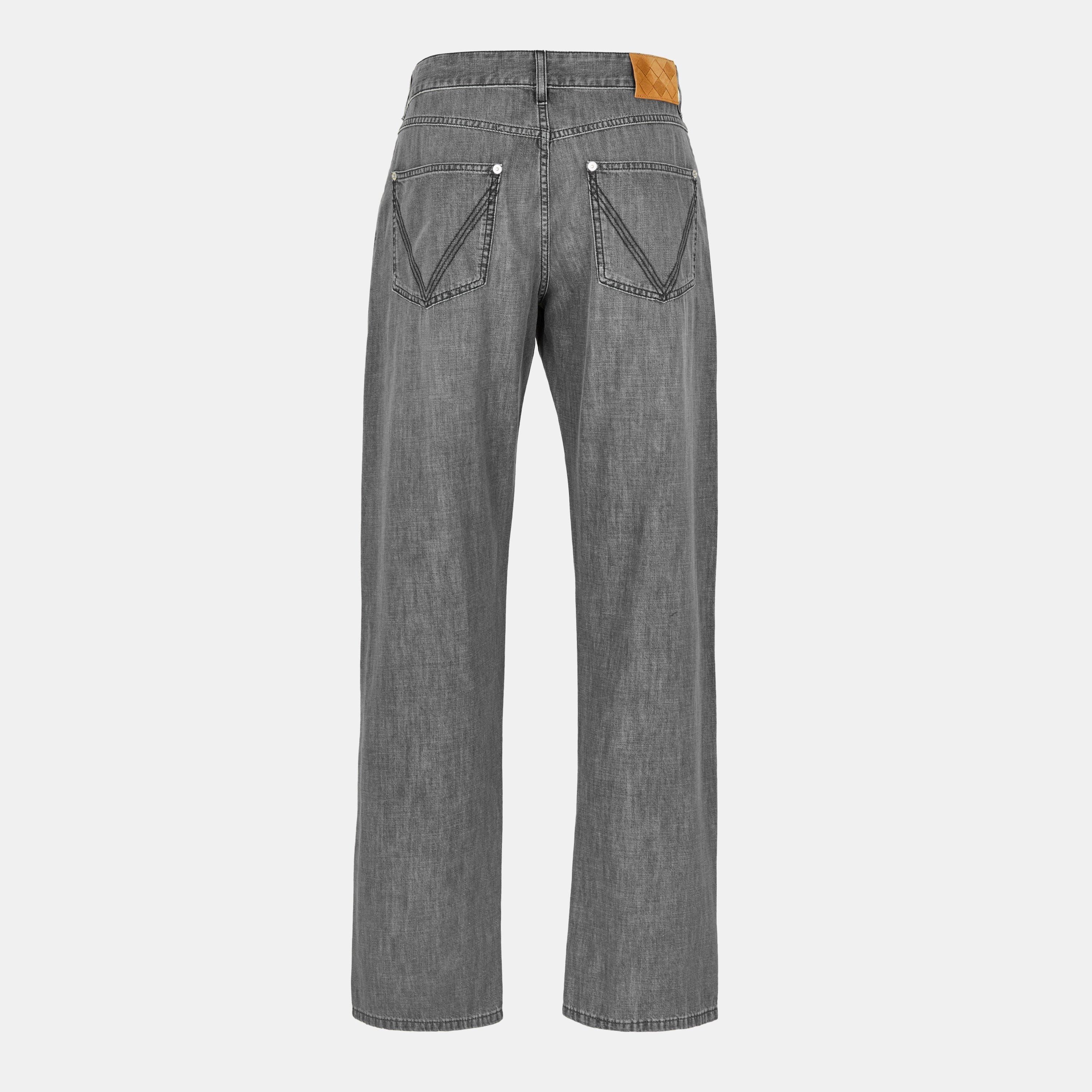 Black - Bottega Veneta - Light Straight Jeans - 2