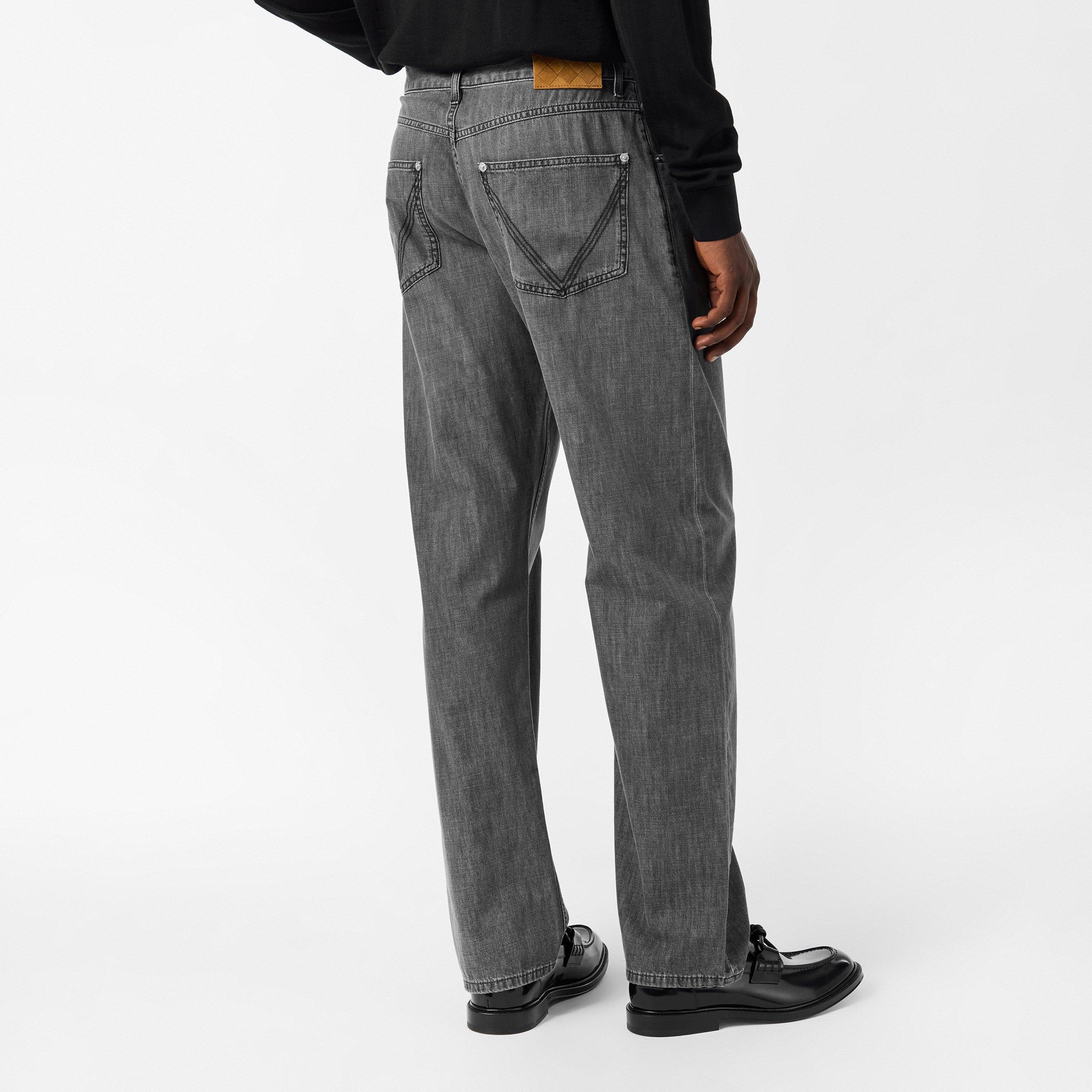 Black - Bottega Veneta - Light Straight Jeans - 4