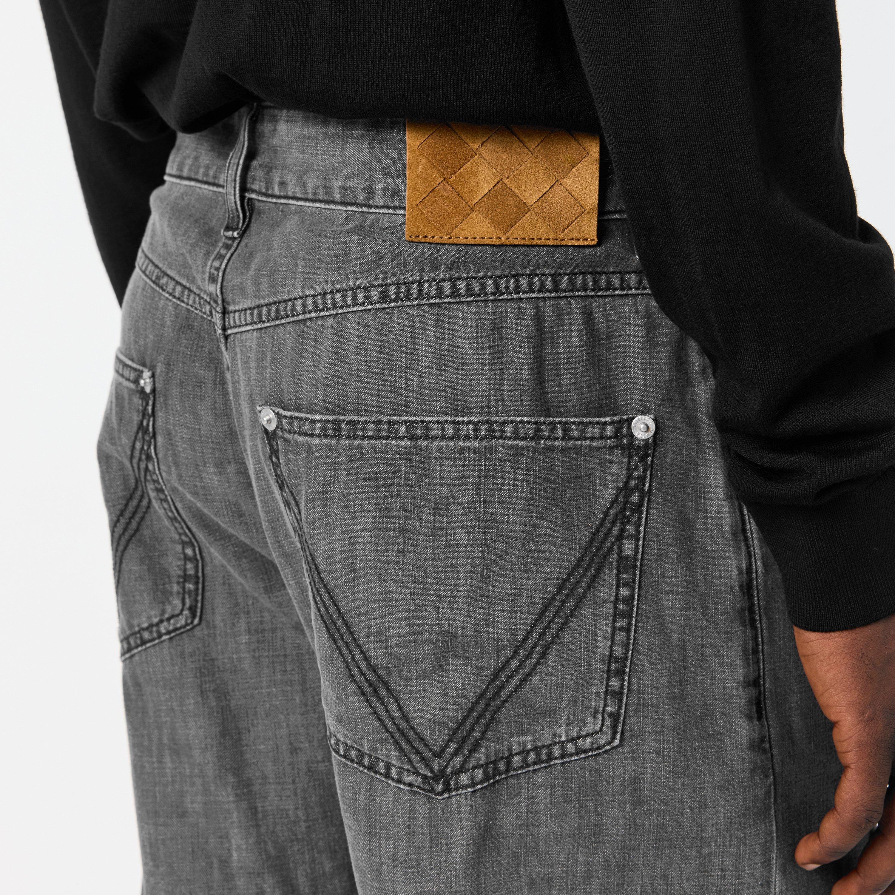 Black - Bottega Veneta - Light Straight Jeans - 5