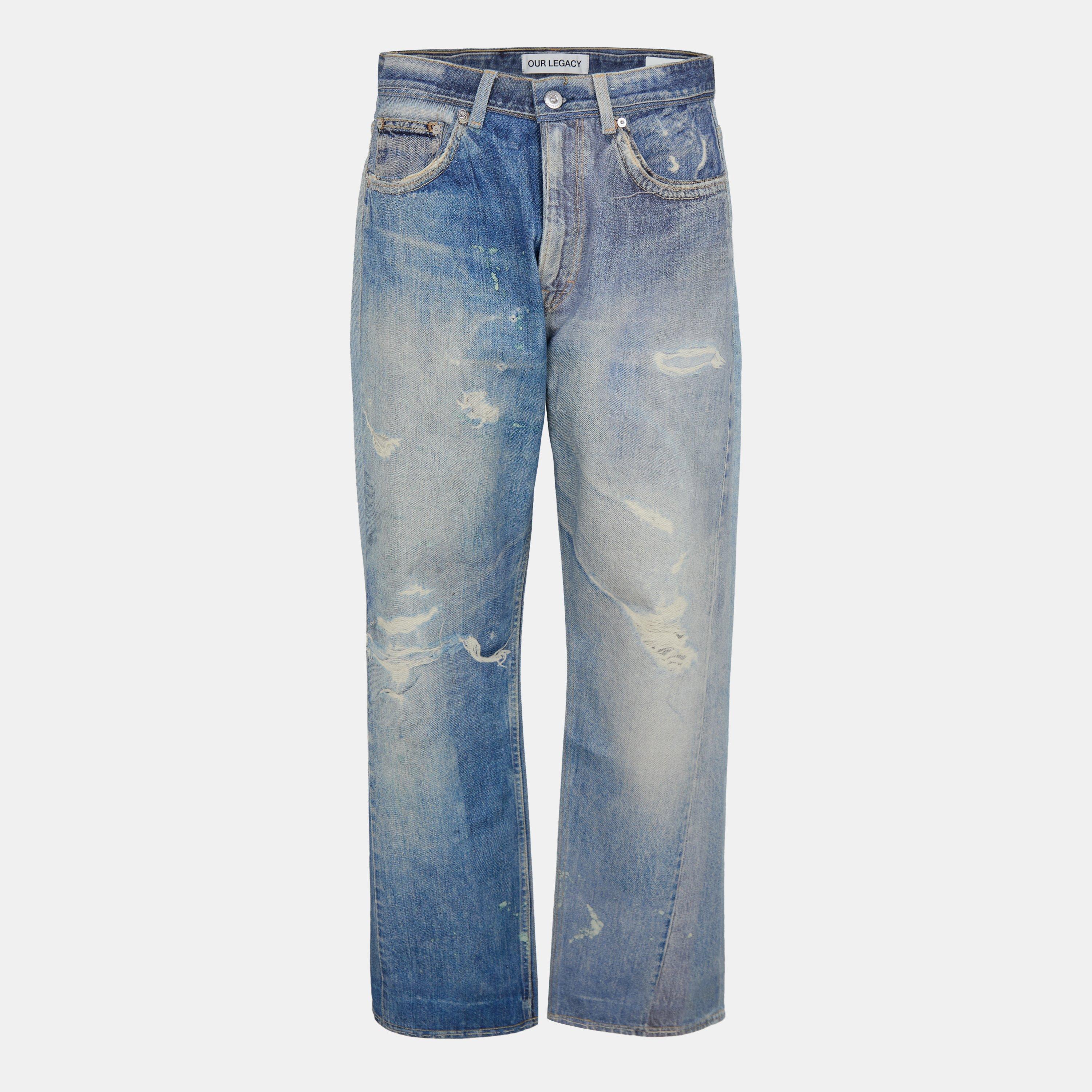 Our Legacy Third Cut Jeans - Digital Denim - Size 36W
