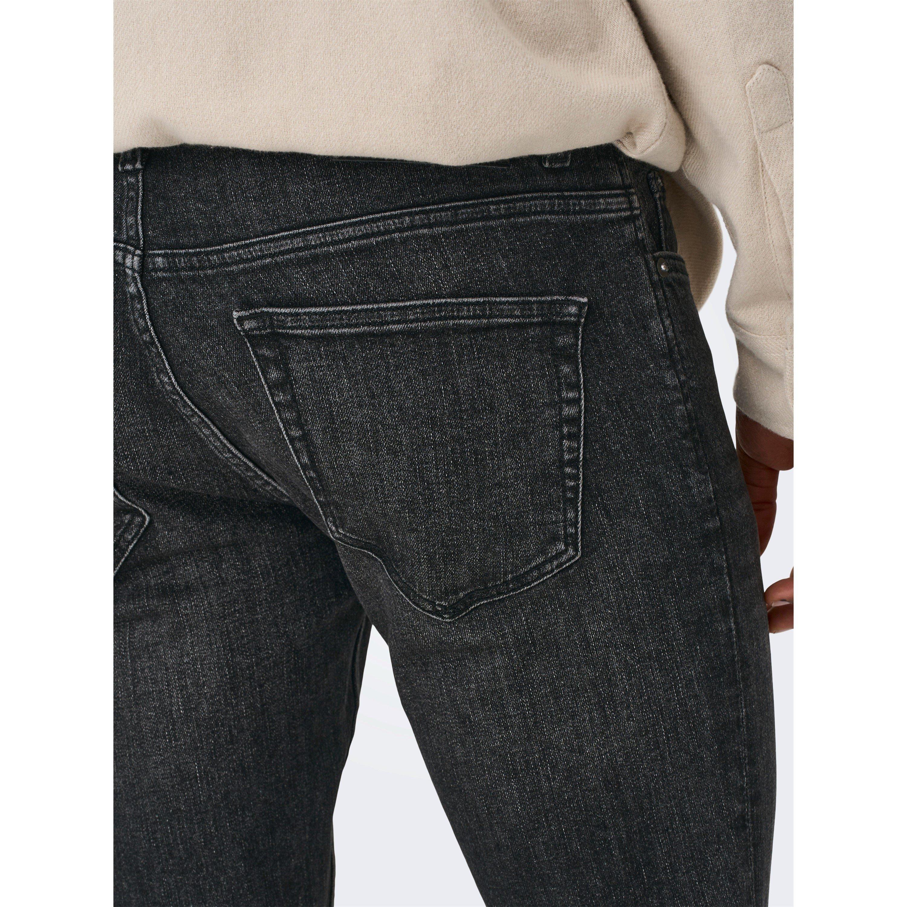 Zwart - Only and Sons - Jeans Sn99 - 6